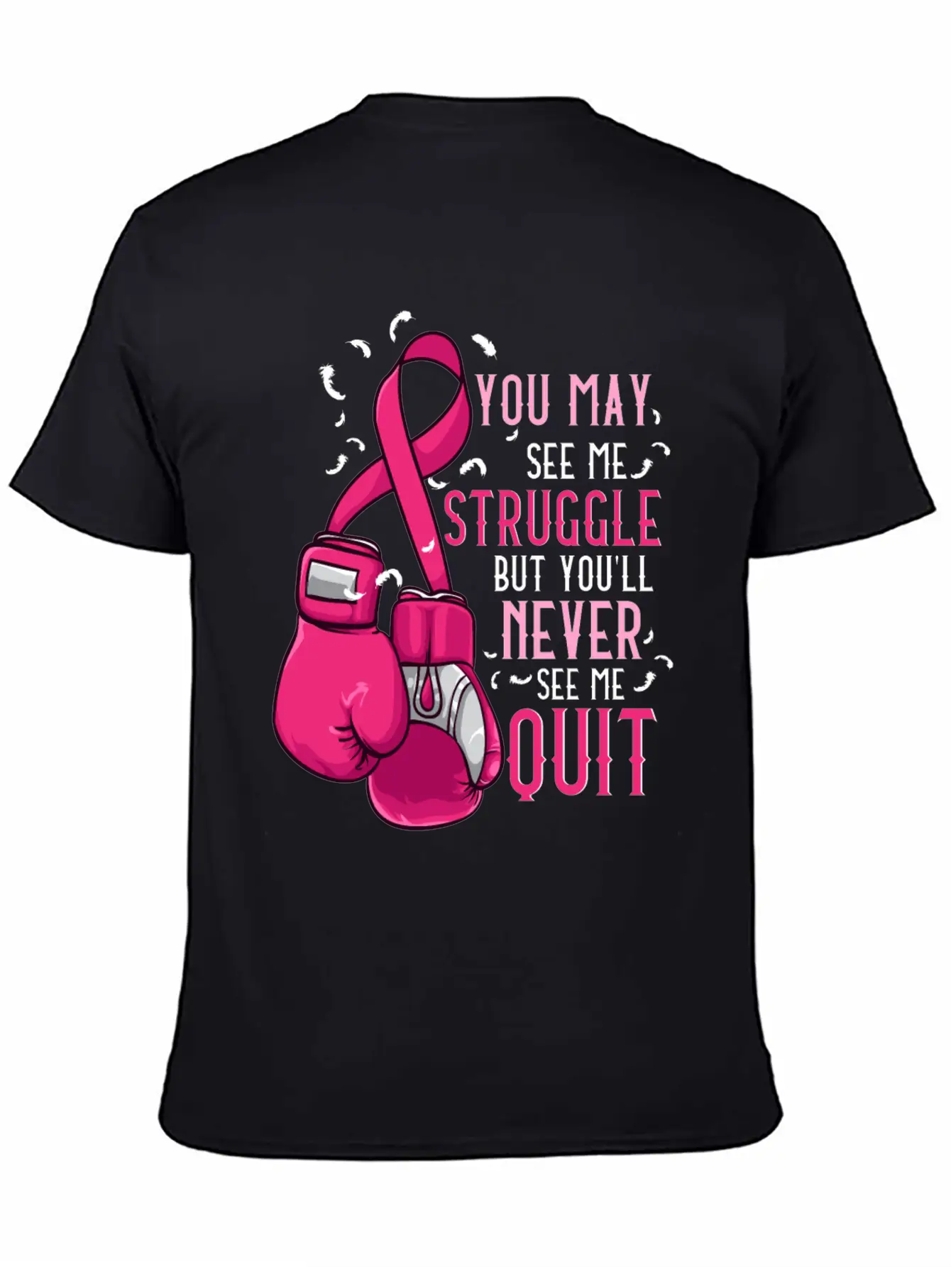 World Cancer Day Cancer Awareness Cancer Unisex Short Sleeve Soft Cotton T-Shirt – Casual Everyday Wear