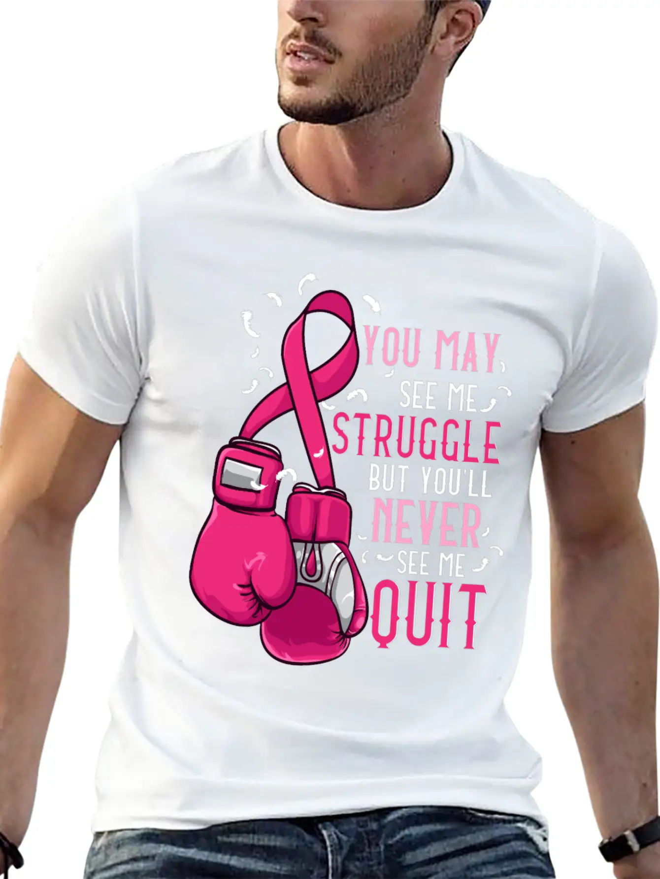 World Cancer Day Cancer Awareness Cancer Unisex Short Sleeve Soft Cotton T-Shirt – Casual Everyday Wear