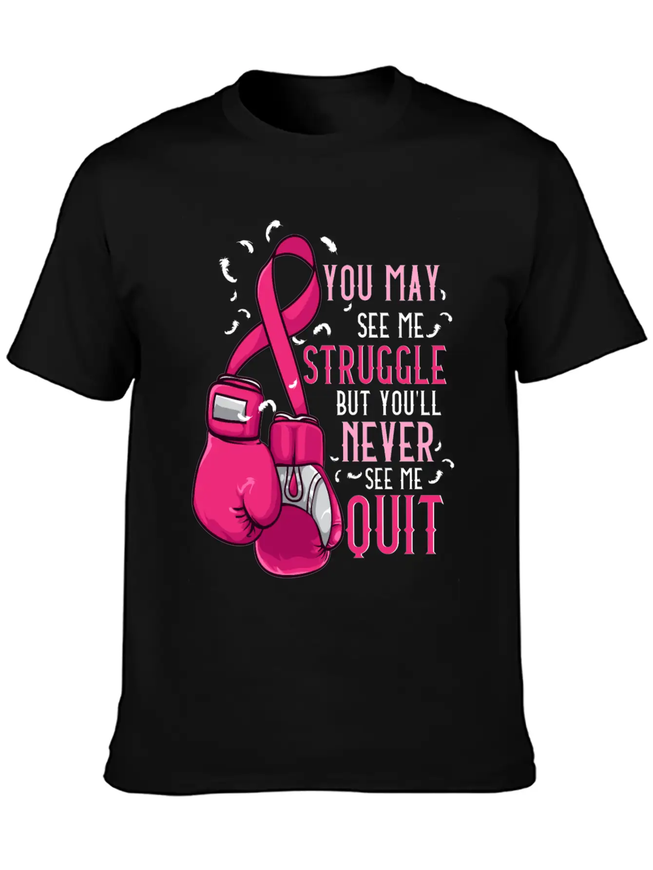 World Cancer Day Cancer Awareness Cancer Unisex Short Sleeve Soft Cotton T-Shirt – Casual Everyday Wear
