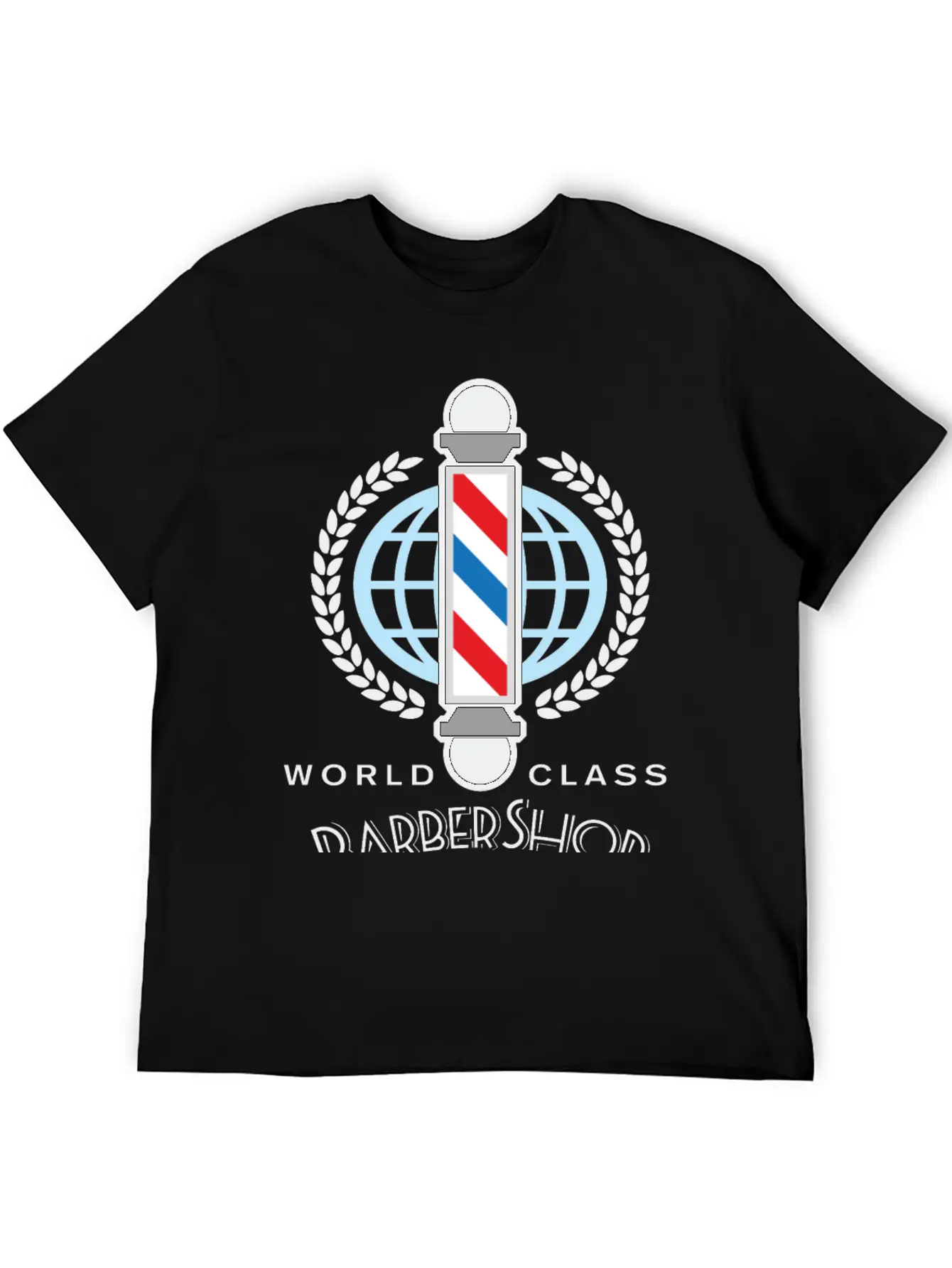 World Class Barber Shop Unisex Short Sleeve Soft Cotton T-Shirt – Casual Everyday Wear