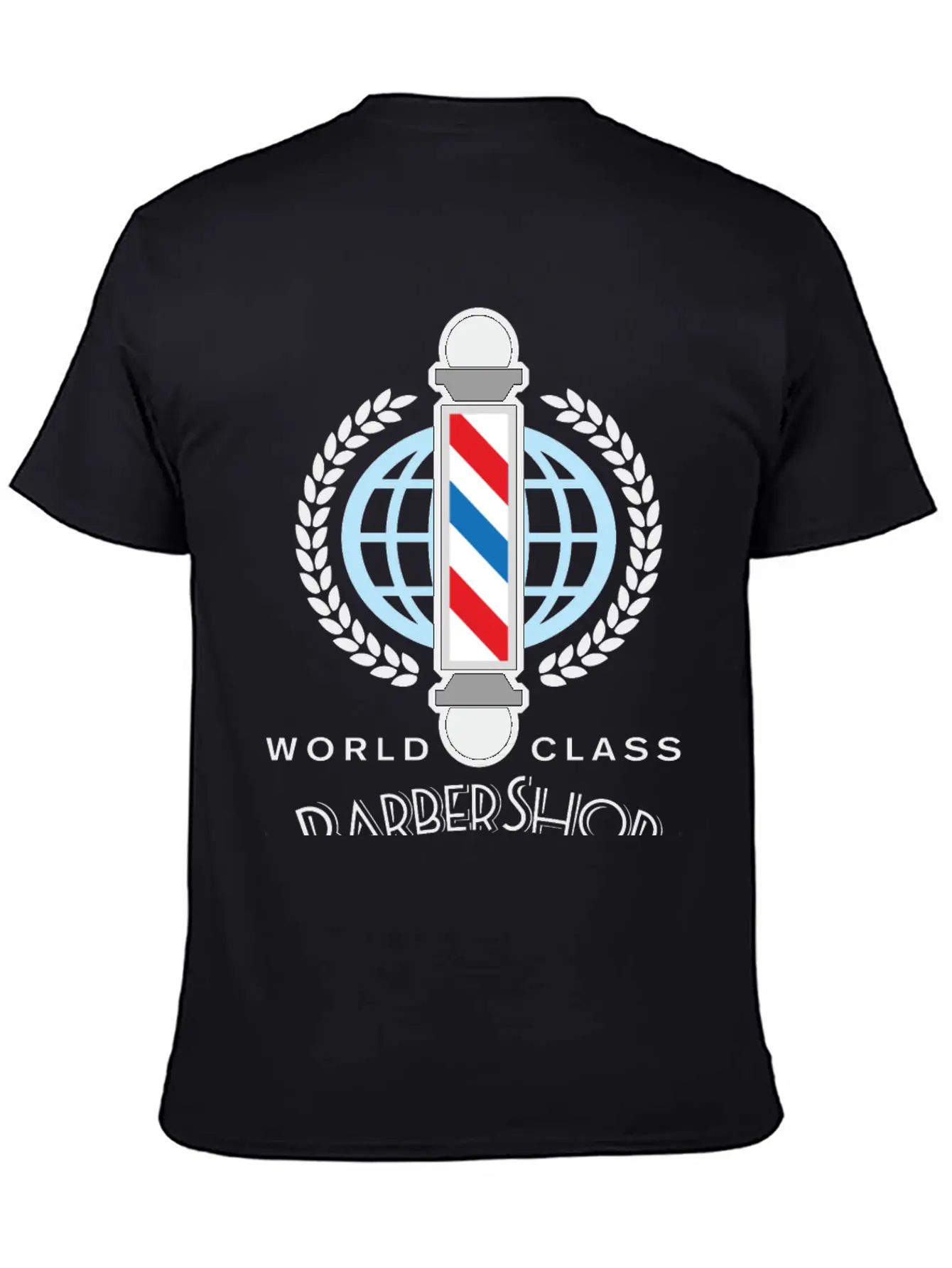 World Class Barber Shop Unisex Short Sleeve Soft Cotton T-Shirt – Casual Everyday Wear