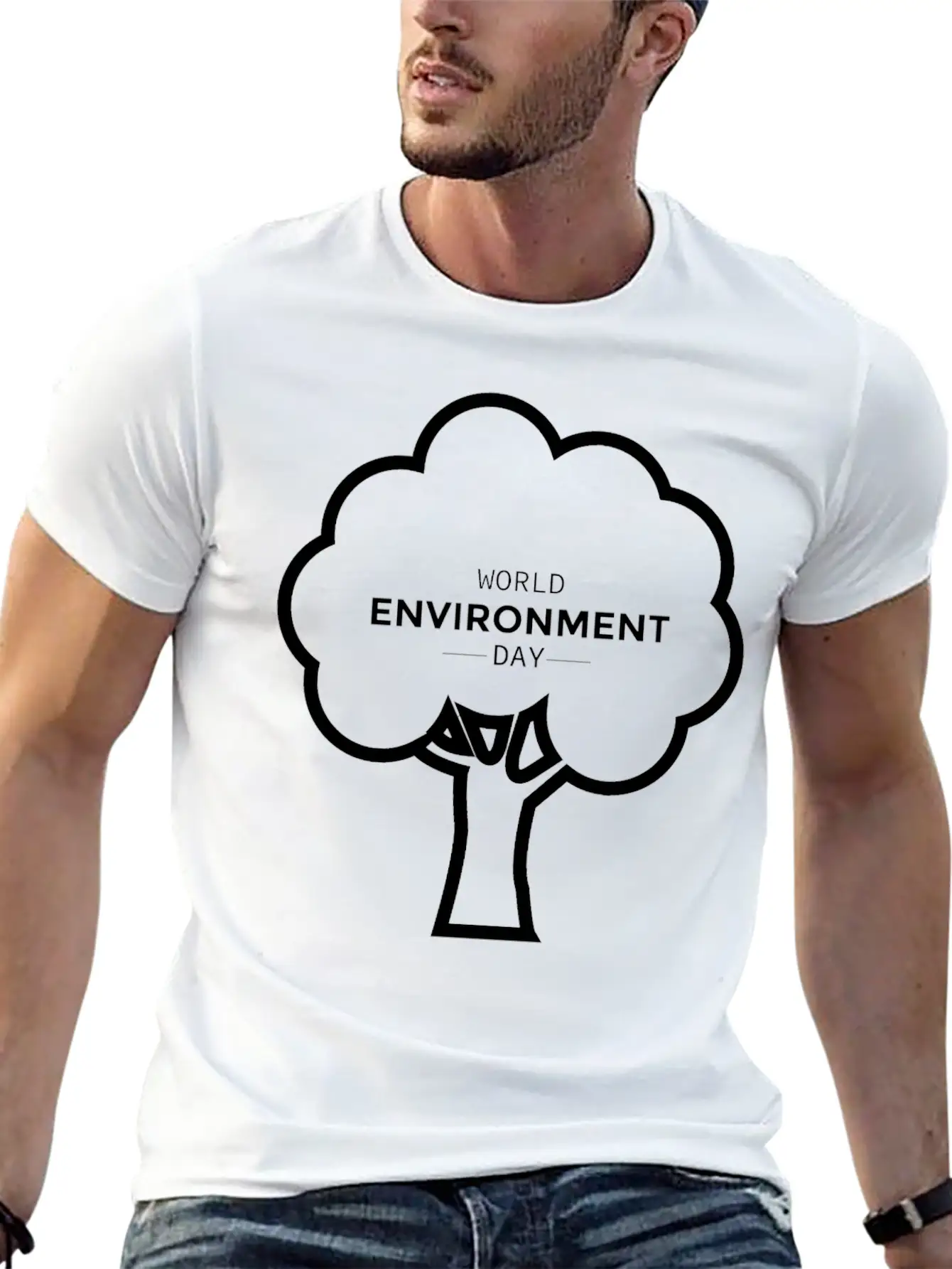 World Environment Day Working Together To Protect Essential Unisex Summer Tee – Soft Cotton Casual Fit
