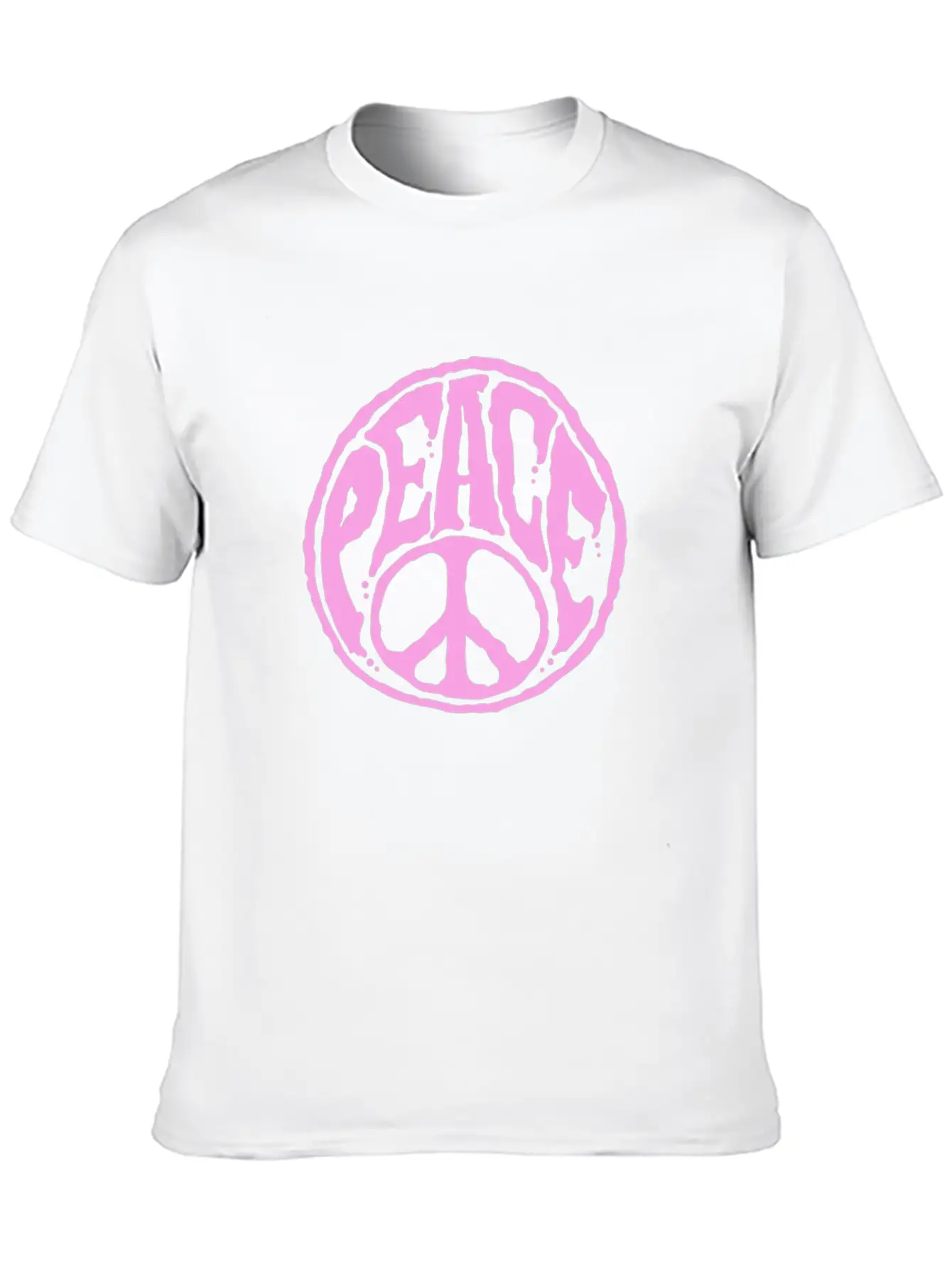 World Peace Sign Groovy 60s 70s Harmony Retro Unisex Casual T-Shirt – Clean Design For Daily Comfort