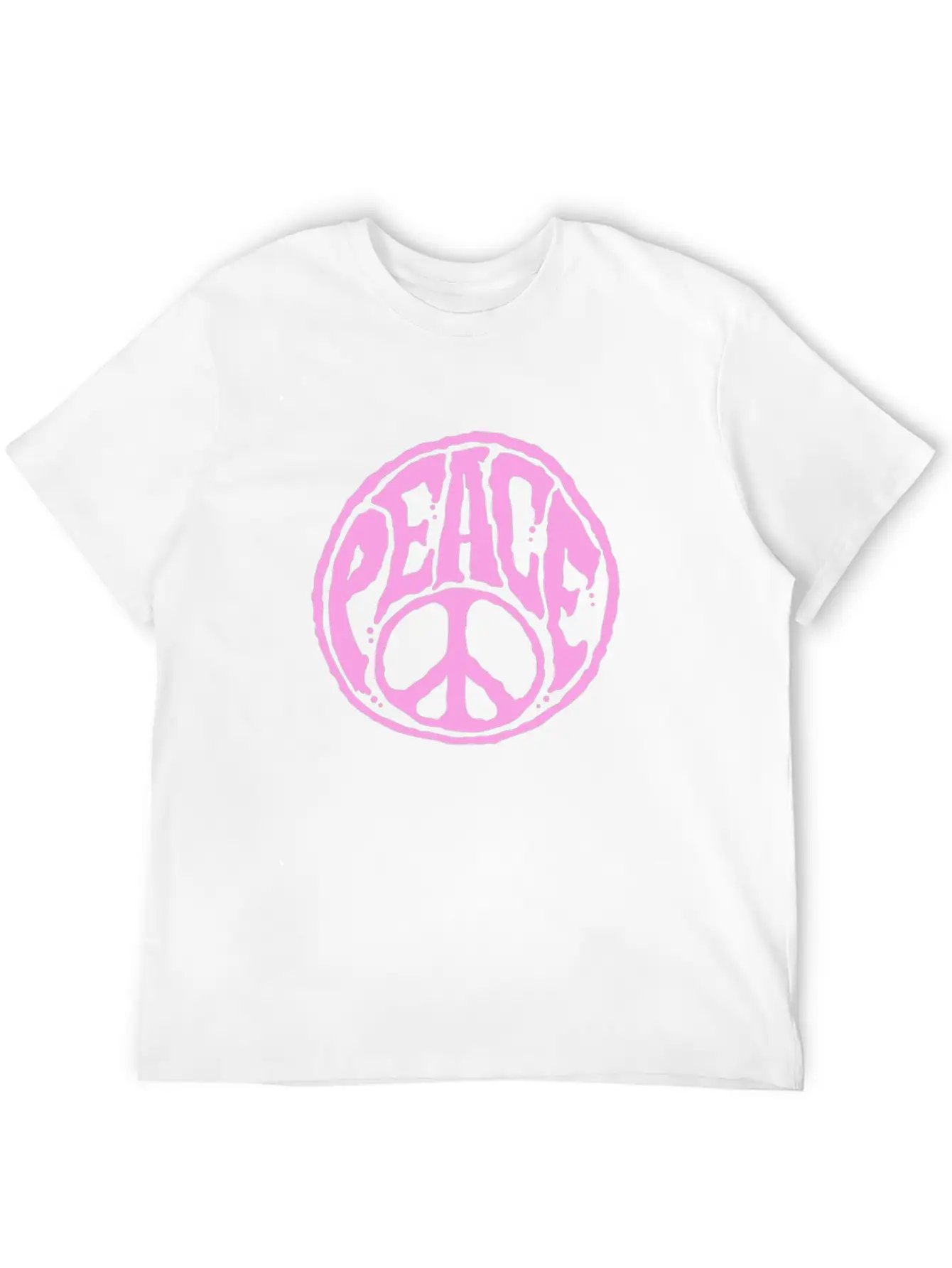 World Peace Sign Groovy 60s 70s Harmony Retro Unisex Casual T-Shirt – Clean Design For Daily Comfort