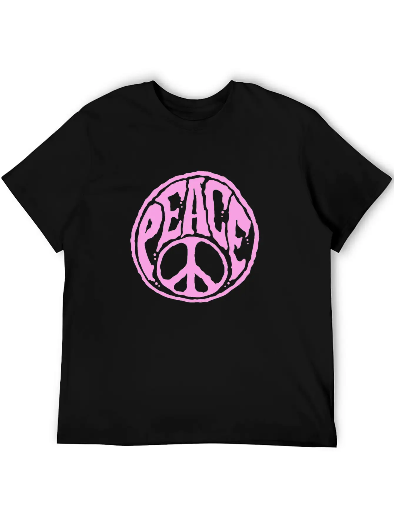 World Peace Sign Groovy 60s 70s Harmony Retro Unisex Casual T-Shirt – Clean Design For Daily Comfort