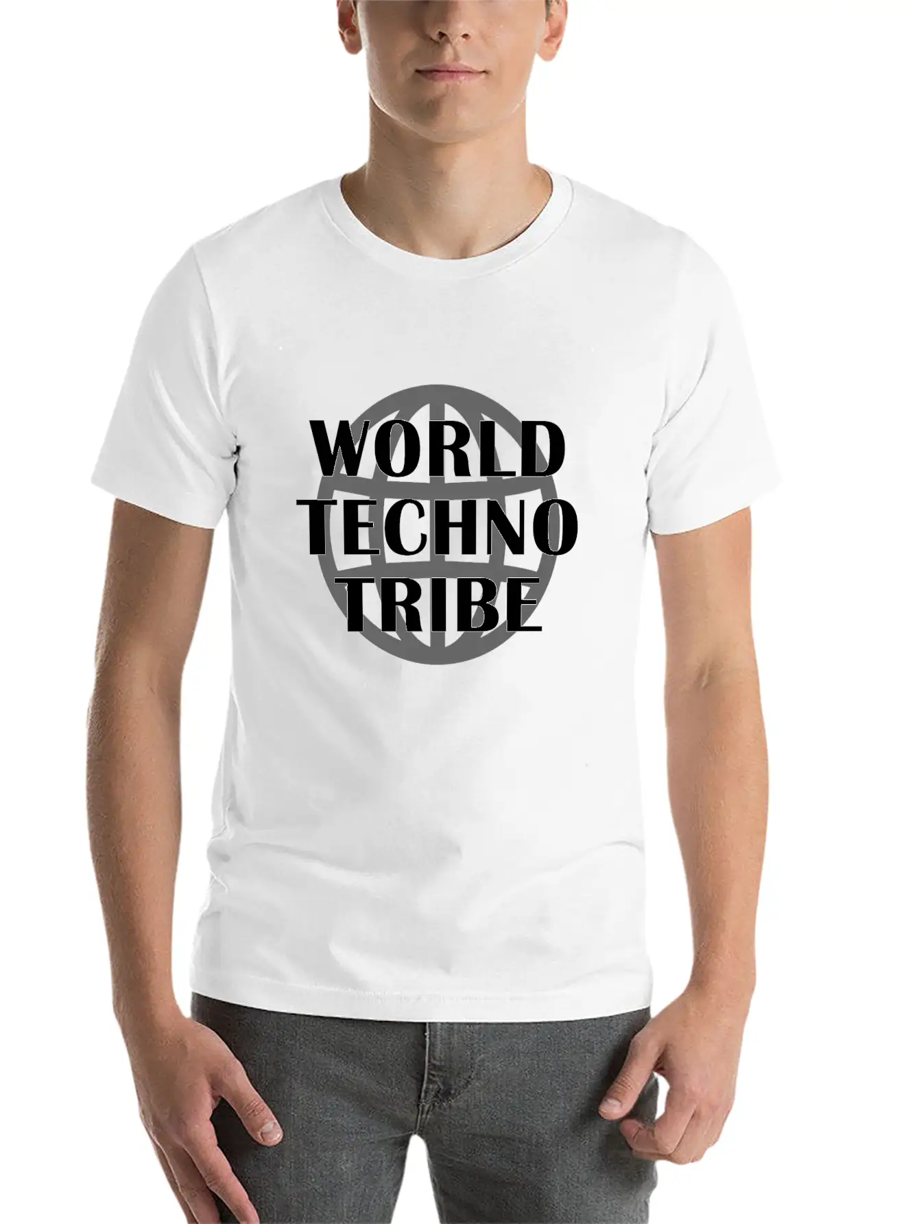 World Techno Tribe Music Gift Raving Concert Stylish Everyday T-Shirt – Unisex Basic Cotton Tee
