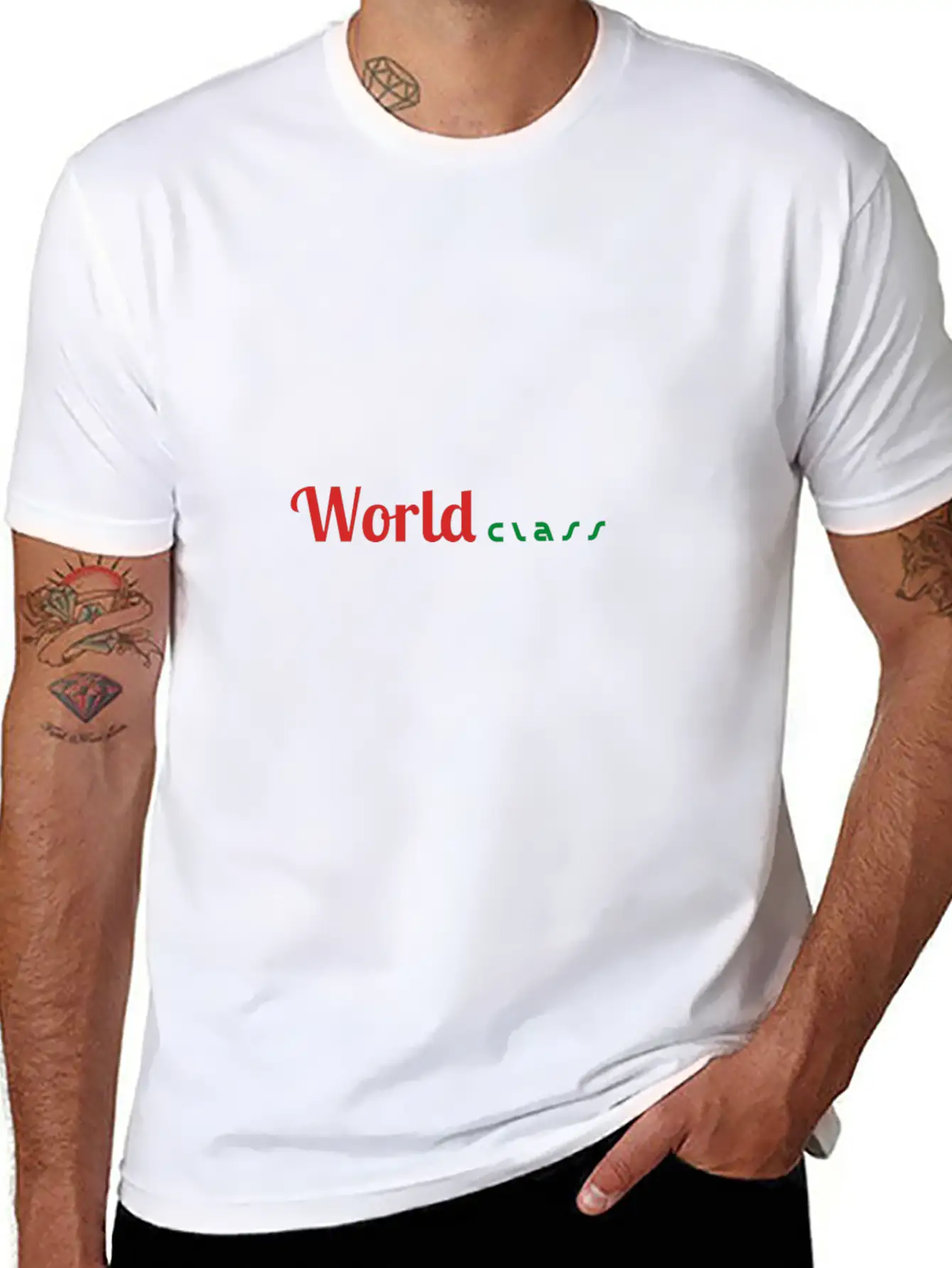 Worldclass Basic Graphic T-Shirt – Daily Comfort In Soft Cotton