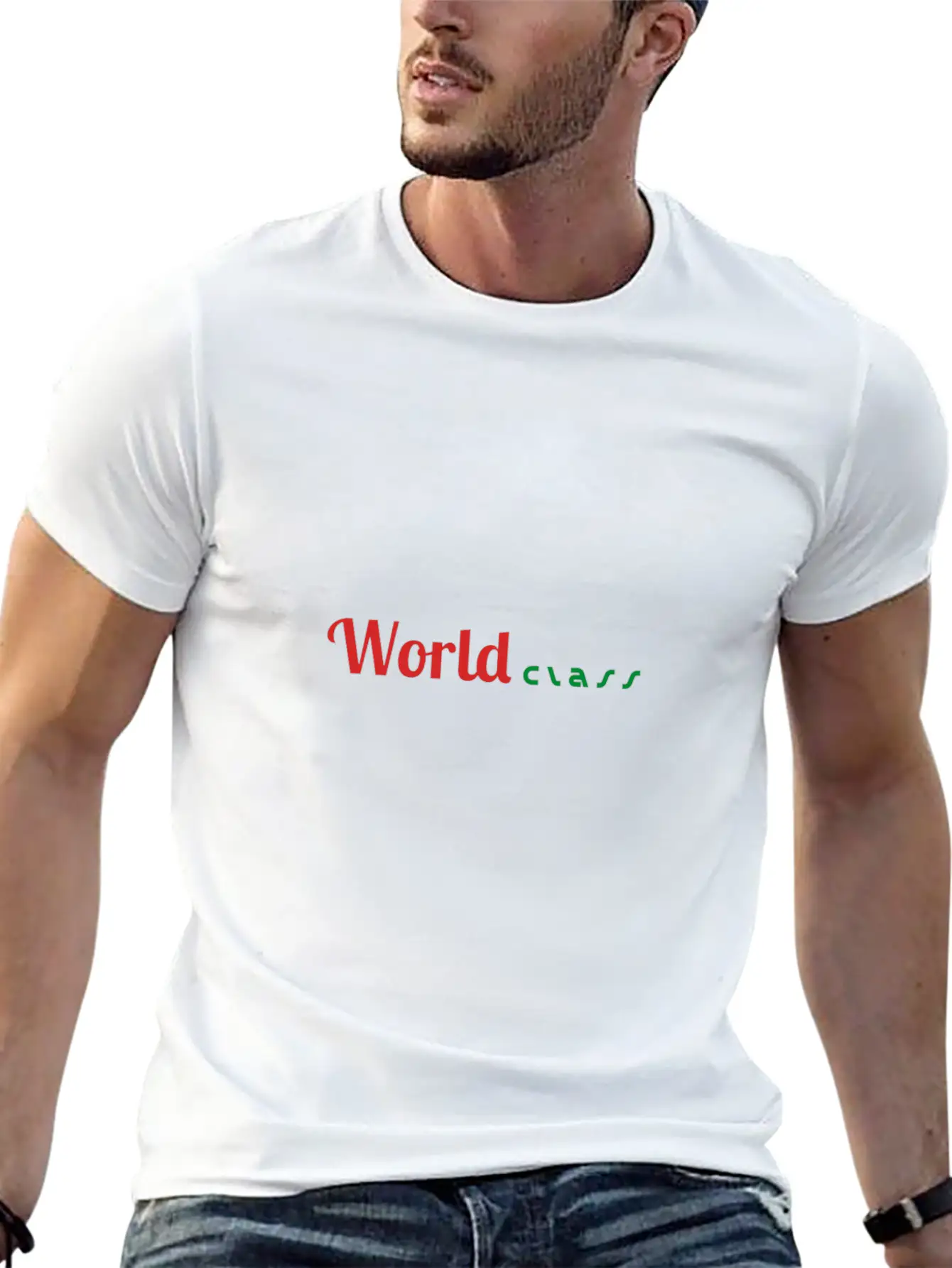 Worldclass Basic Graphic T-Shirt – Daily Comfort In Soft Cotton