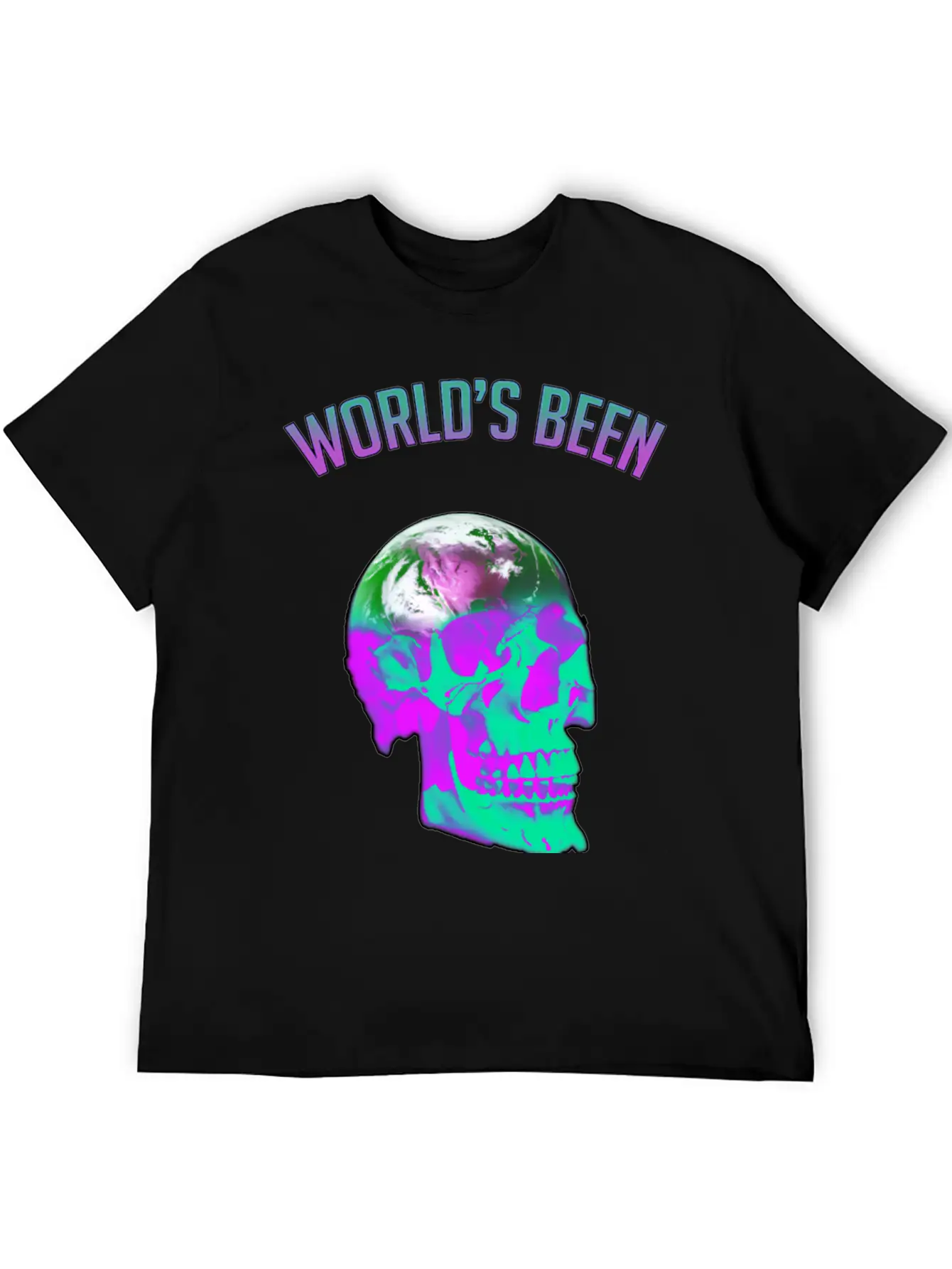 World's Been On My Mind Unisex Short Sleeve Soft Cotton T-Shirt – Casual Everyday Wear
