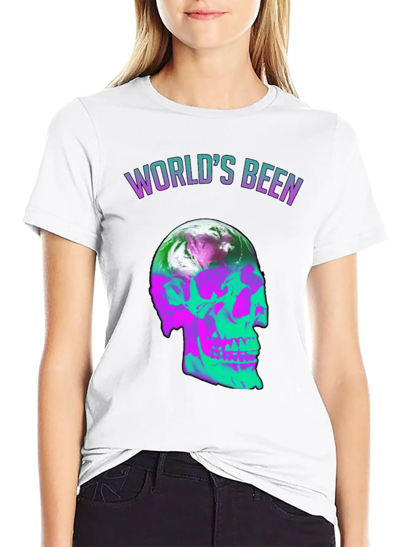World's Been On My Mind Unisex Short Sleeve Soft Cotton T-Shirt – Casual Everyday Wear