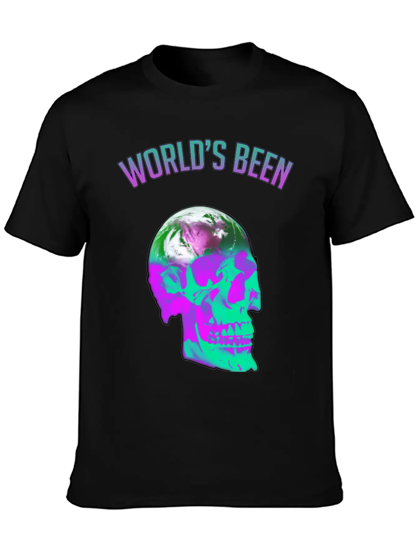 World's Been On My Mind Unisex Short Sleeve Soft Cotton T-Shirt – Casual Everyday Wear