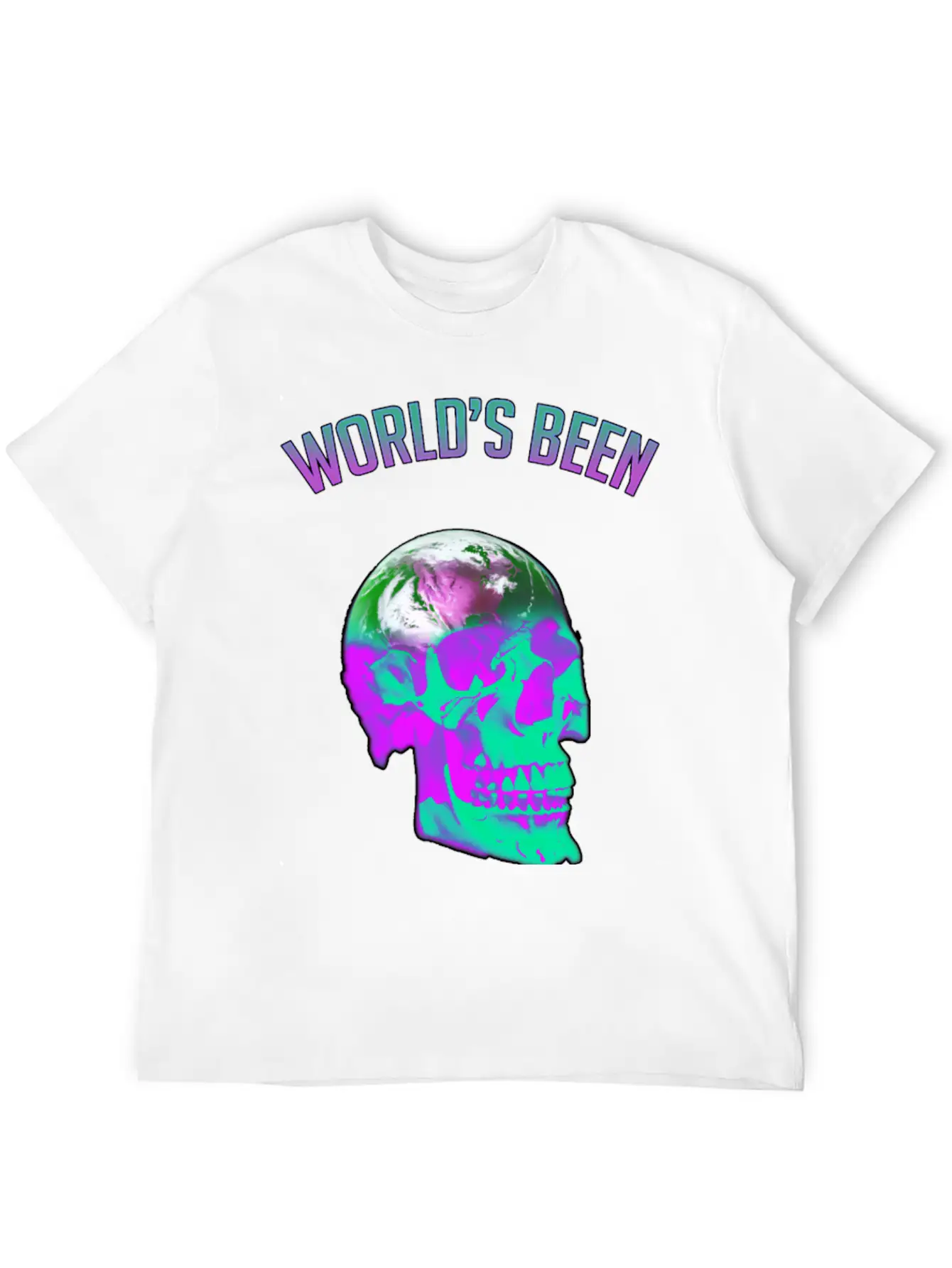 World's Been On My Mind Unisex Short Sleeve Soft Cotton T-Shirt – Casual Everyday Wear