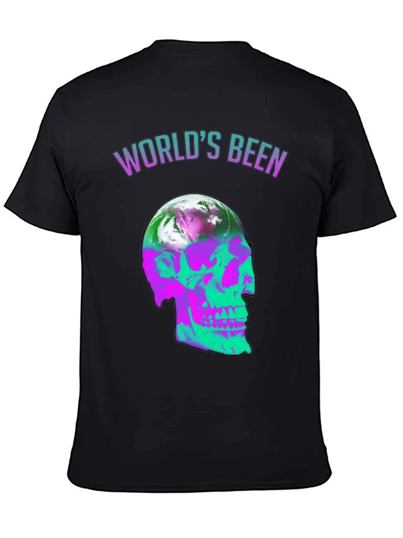 World's Been On My Mind Unisex Short Sleeve Soft Cotton T-Shirt – Casual Everyday Wear