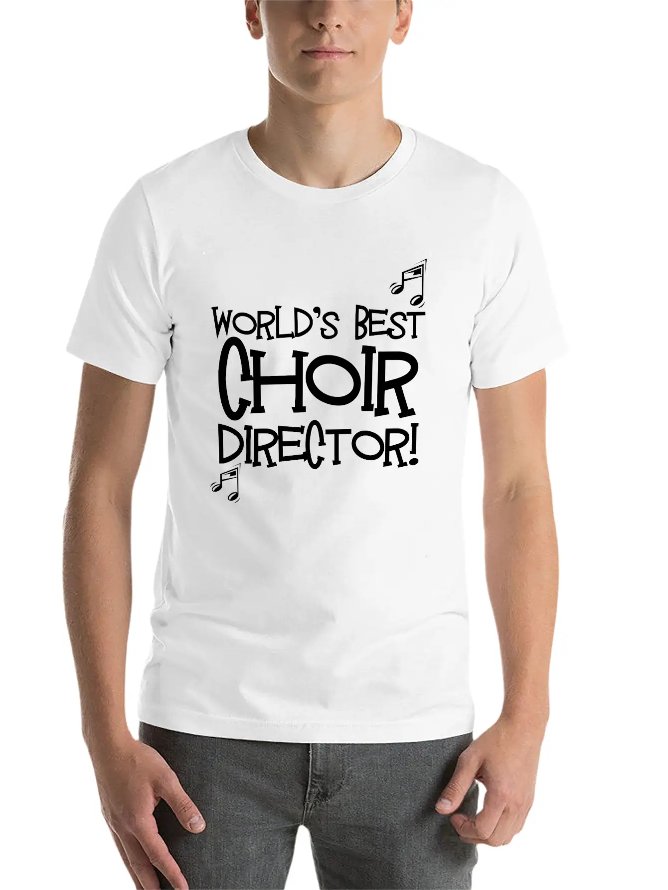 World's Best Choir Director Comfortable Minimalist Graphic Tee – Summer Style Essential
