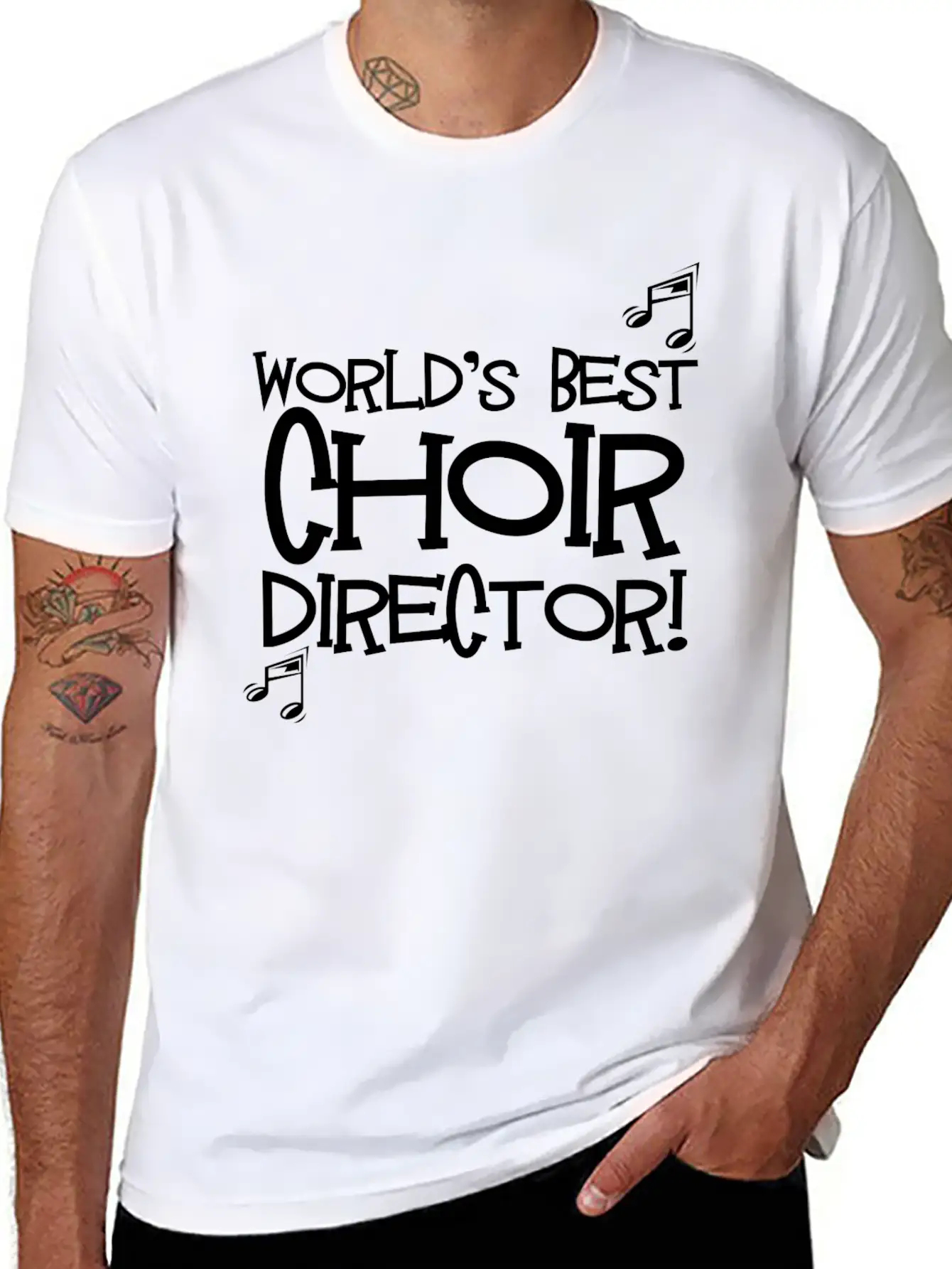 World's Best Choir Director Comfortable Minimalist Graphic Tee – Summer Style Essential