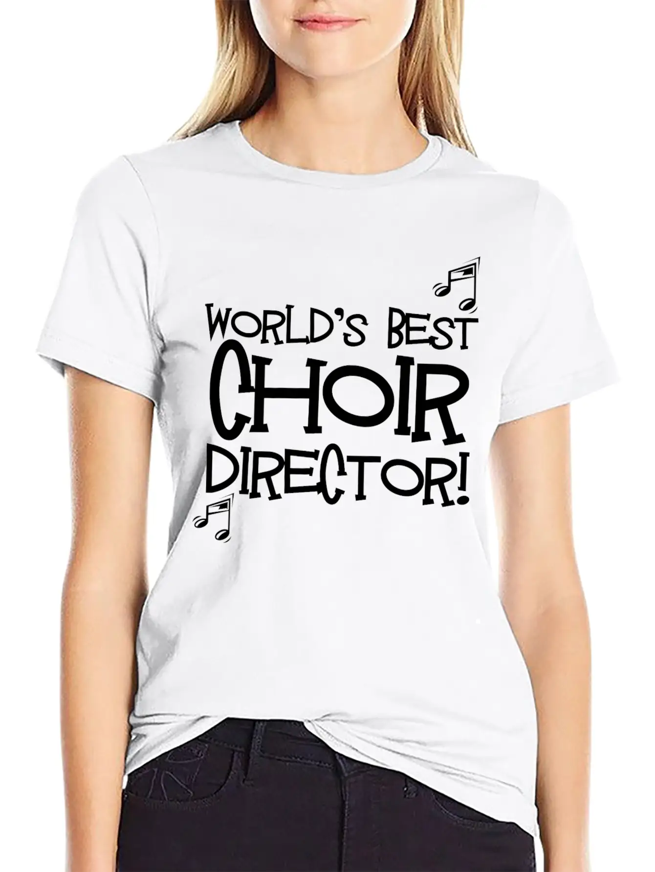 World's Best Choir Director Comfortable Minimalist Graphic Tee – Summer Style Essential