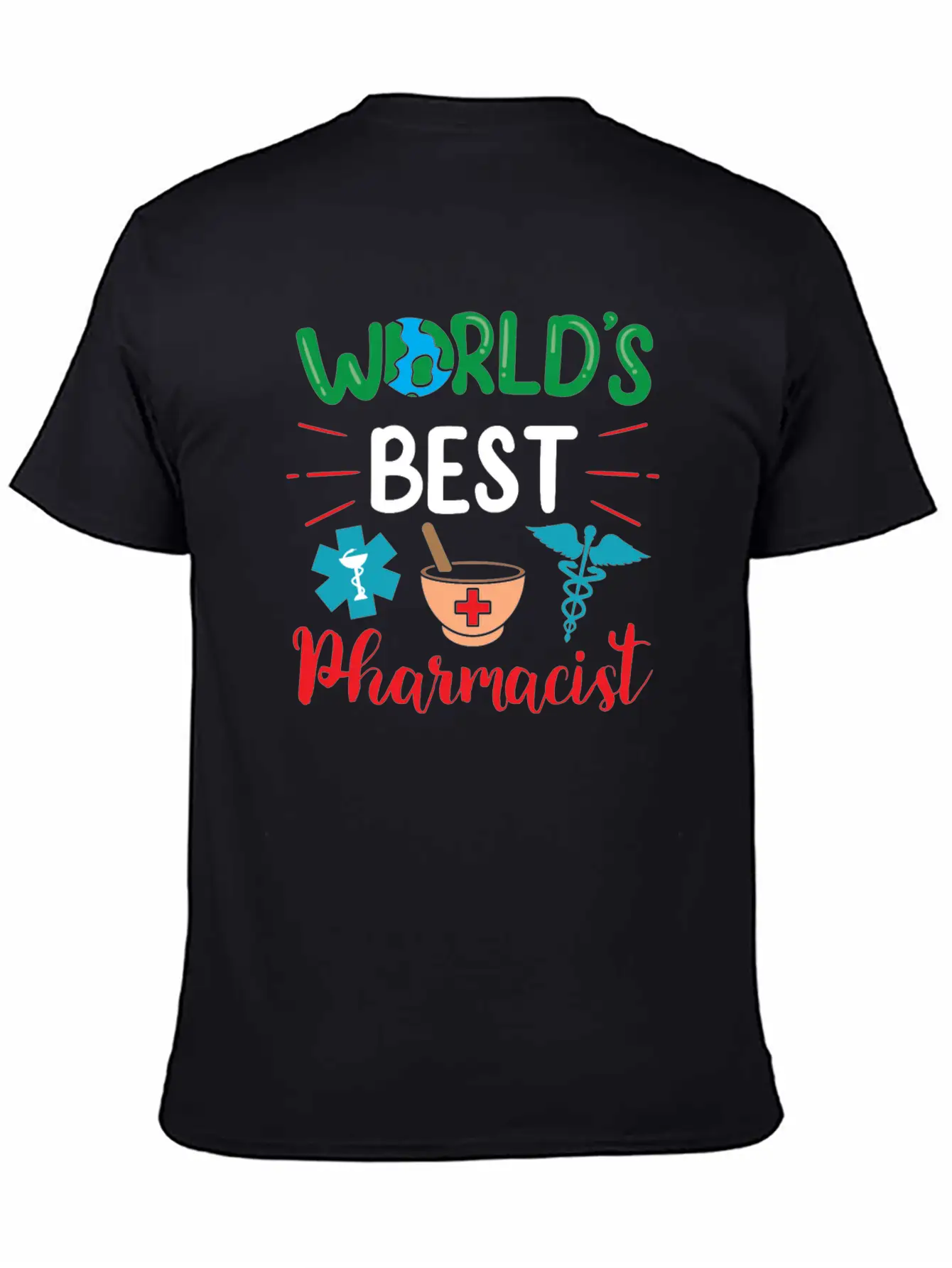 World's Best Pharmacist Apothecary Pharmacy Job Timeless Short Sleeve Tee – Comfy And Minimalist Design
