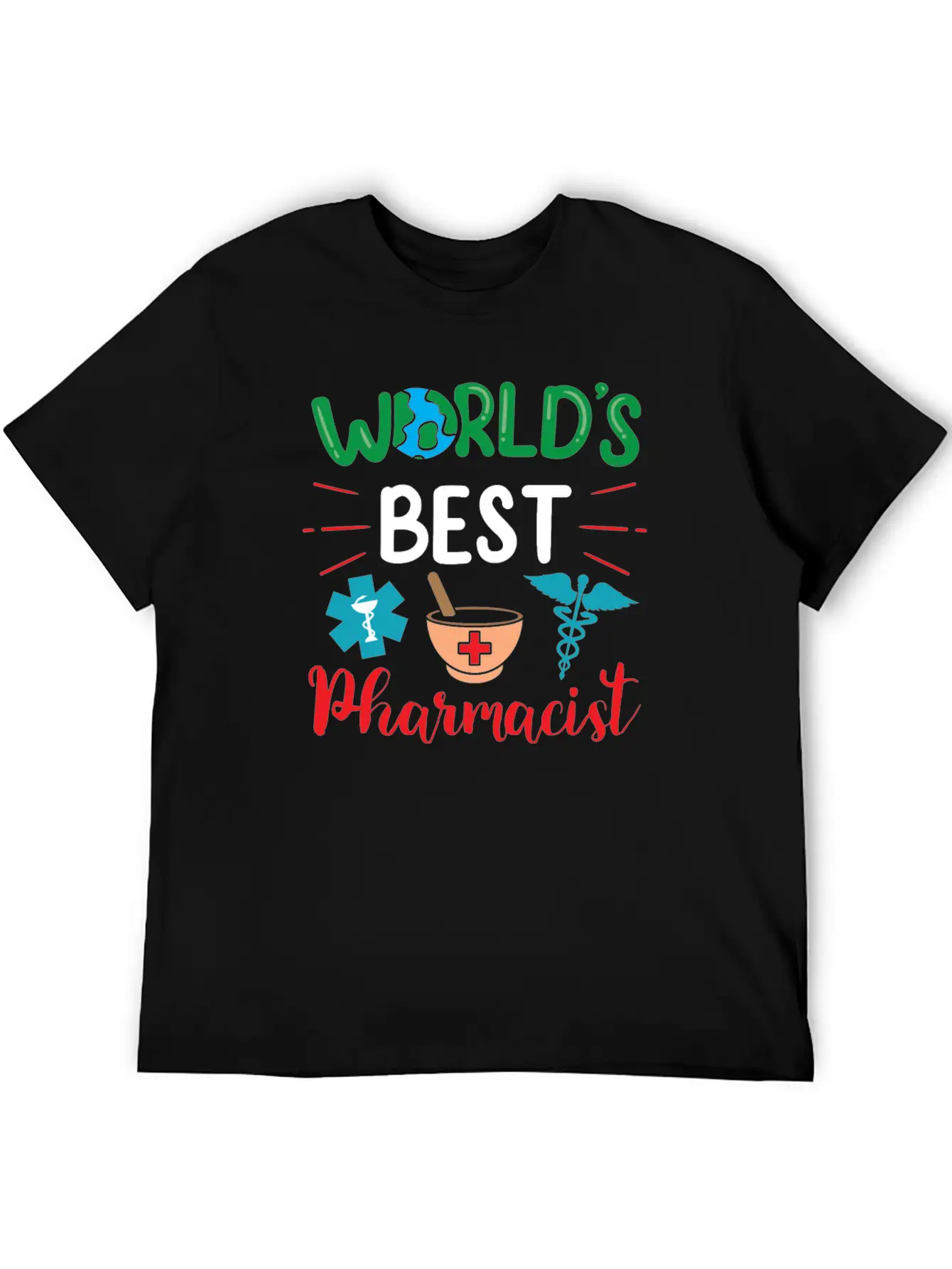 World's Best Pharmacist Apothecary Pharmacy Job Timeless Short Sleeve Tee – Comfy And Minimalist Design