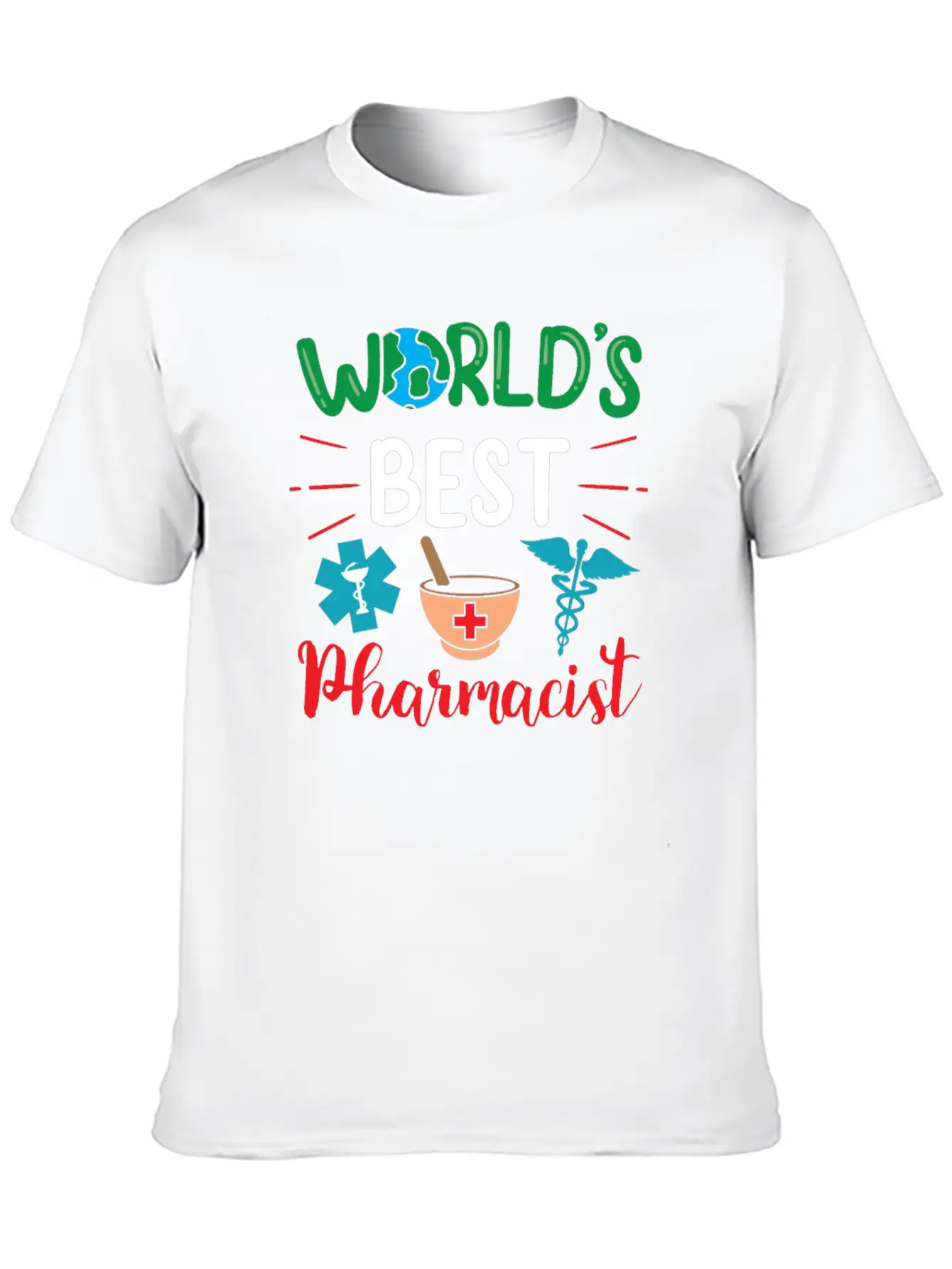 World's Best Pharmacist Apothecary Pharmacy Job Timeless Short Sleeve Tee – Comfy And Minimalist Design