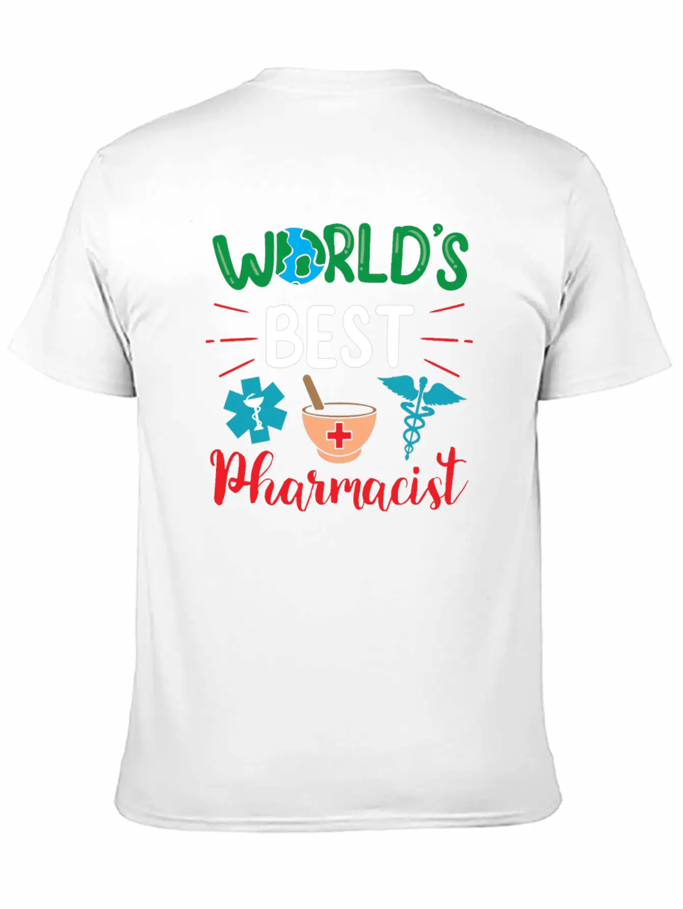 World's Best Pharmacist Apothecary Pharmacy Job Timeless Short Sleeve Tee – Comfy And Minimalist Design