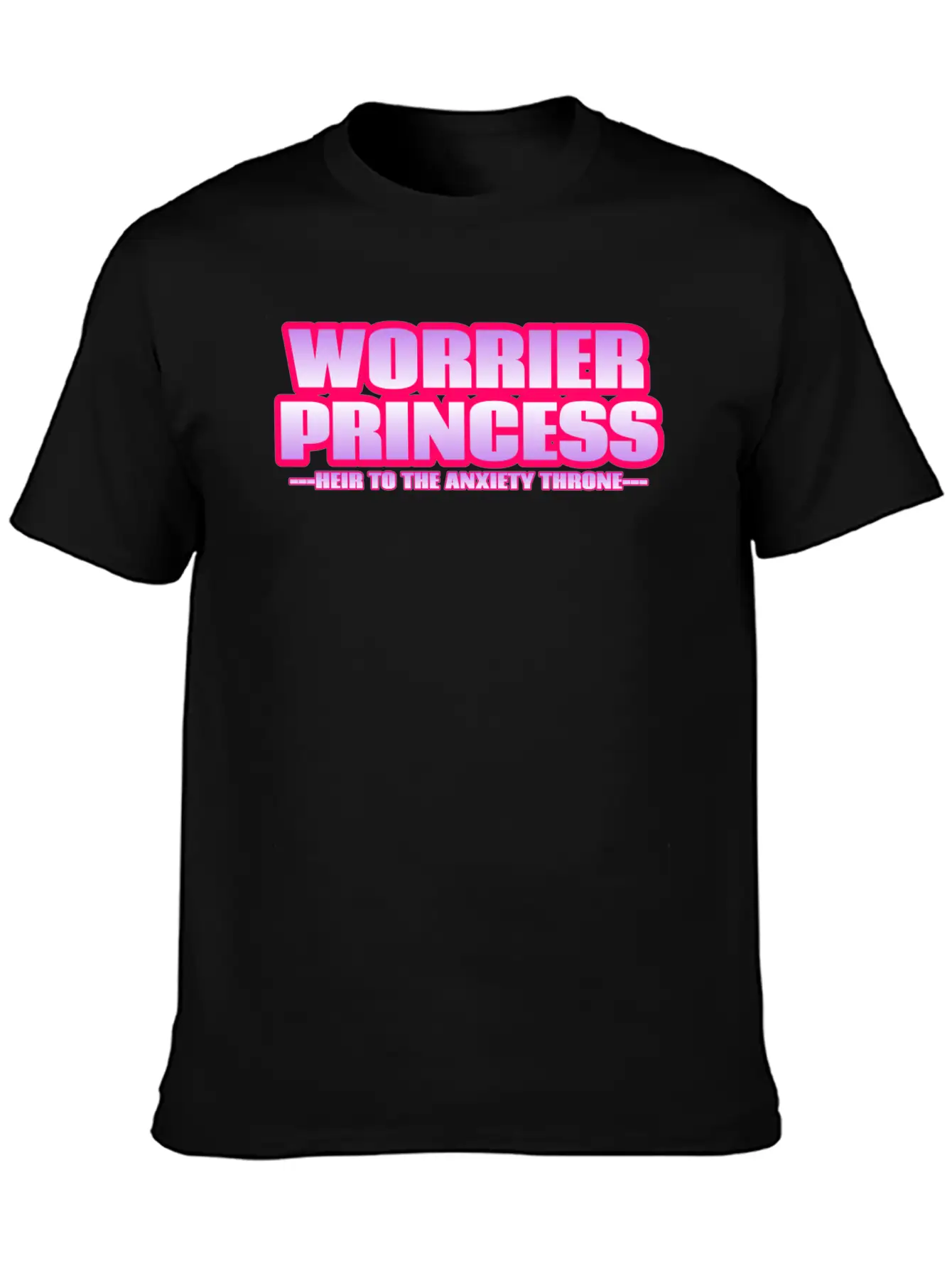 Worrier Princess Unisex Casual T-Shirt – Clean Design For Daily Comfort