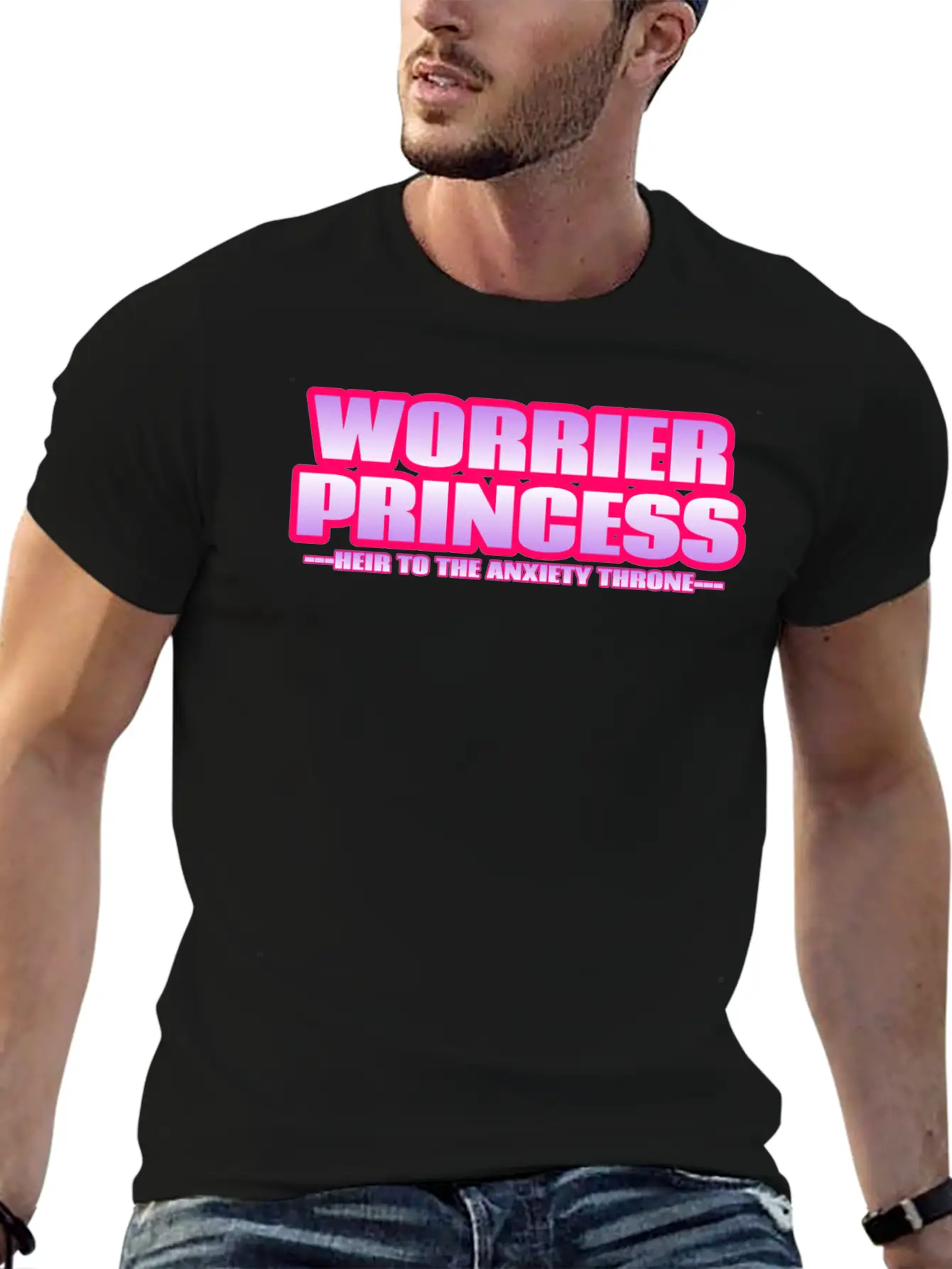 Worrier Princess Unisex Casual T-Shirt – Clean Design For Daily Comfort
