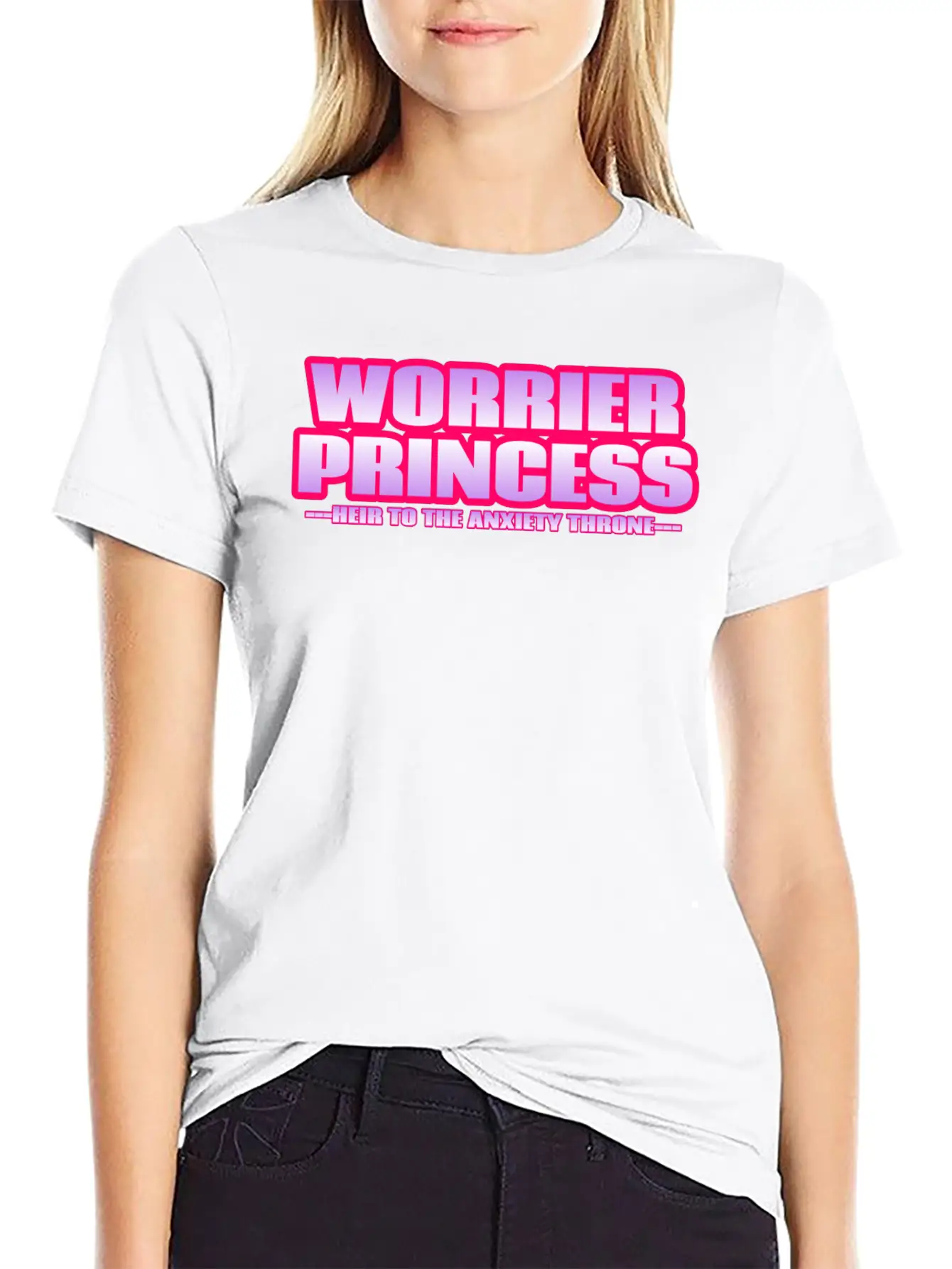Worrier Princess Unisex Casual T-Shirt – Clean Design For Daily Comfort