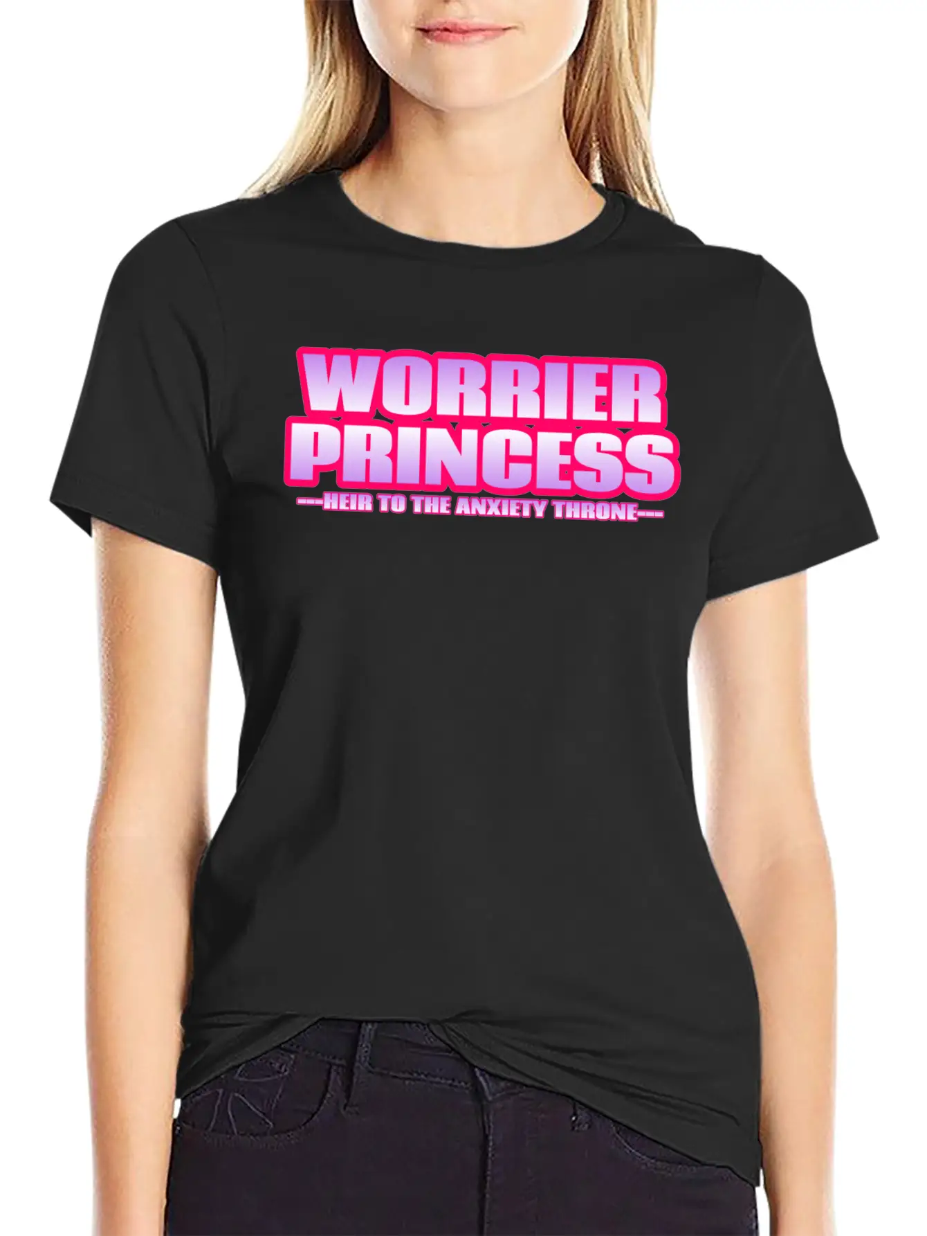 Worrier Princess Unisex Casual T-Shirt – Clean Design For Daily Comfort