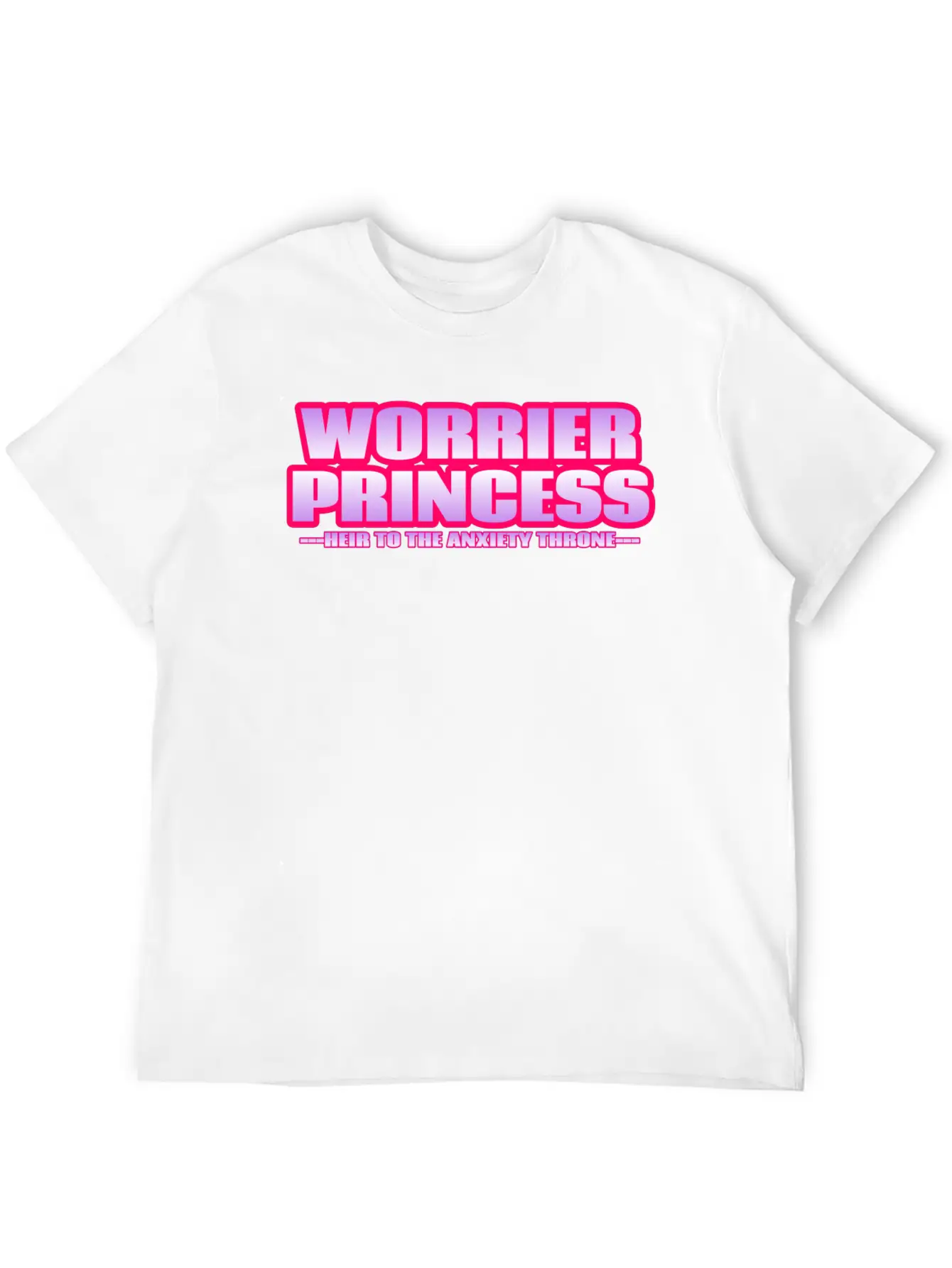 Worrier Princess Unisex Casual T-Shirt – Clean Design For Daily Comfort