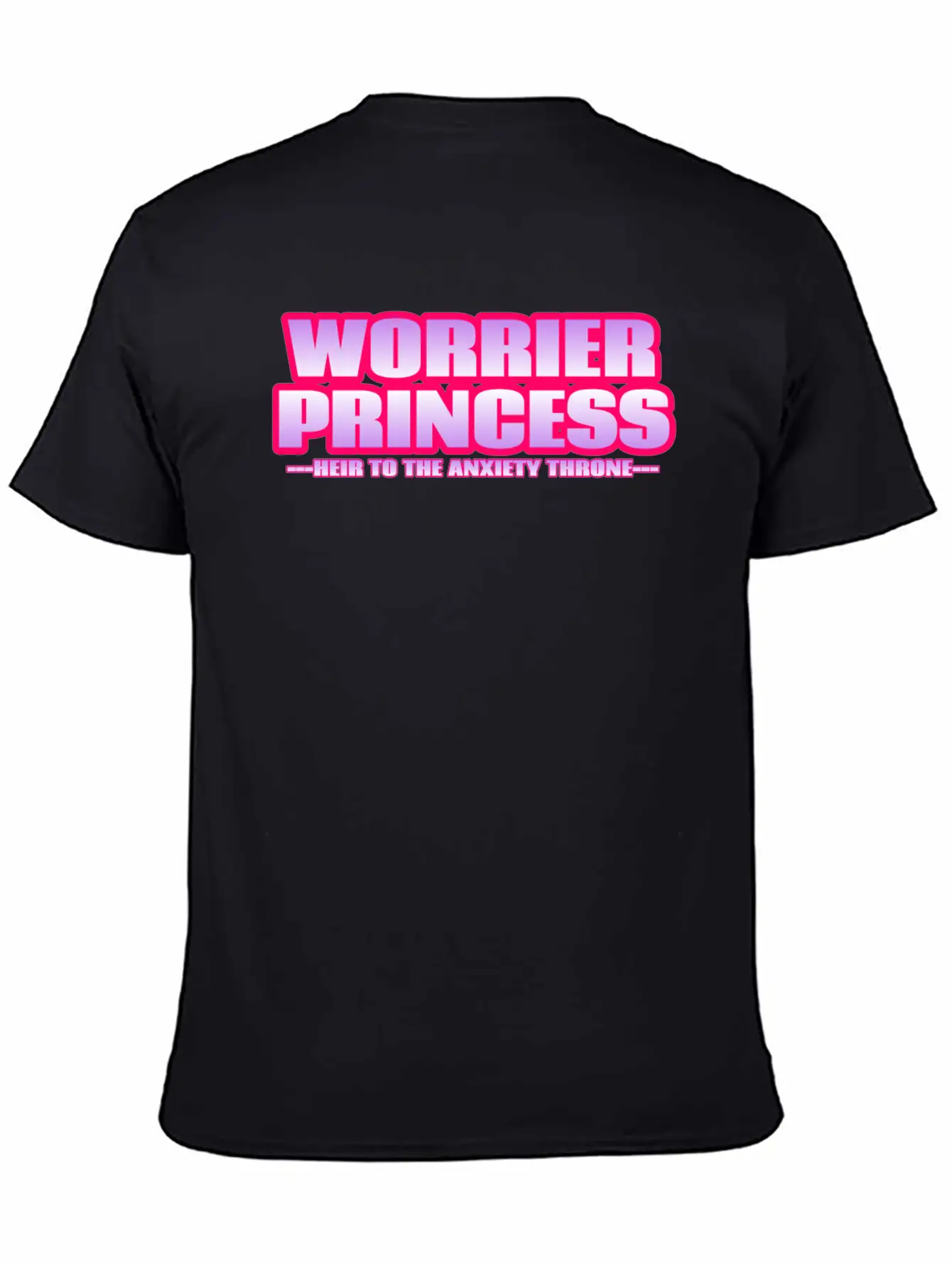 Worrier Princess Unisex Casual T-Shirt – Clean Design For Daily Comfort