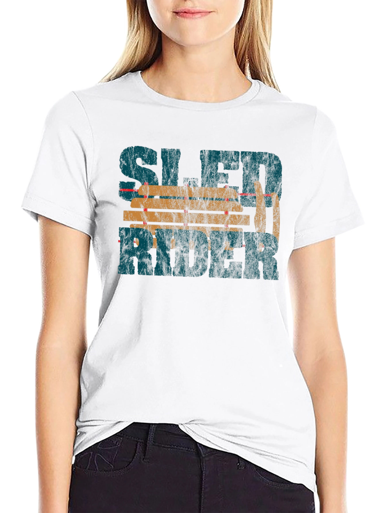 Sled Rider Graphic Tee