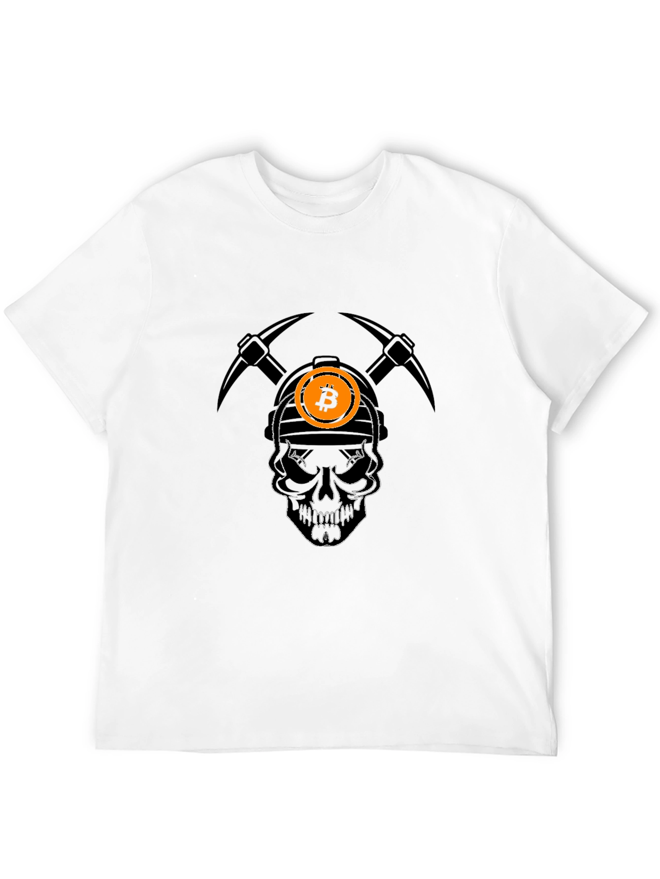 Bitcoin Miner Skull T-Shirt