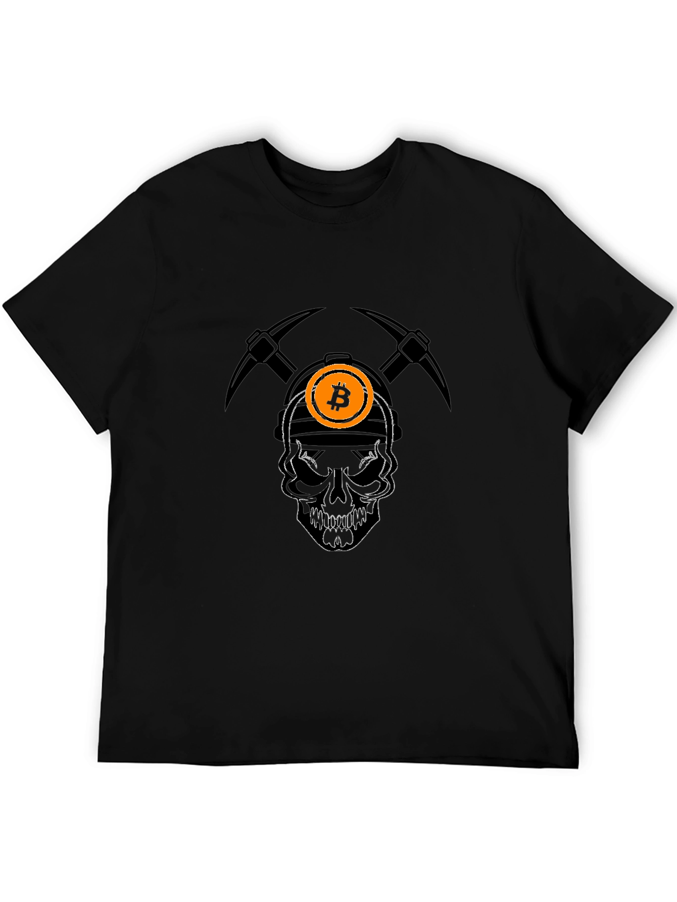 Bitcoin Miner Skull T-Shirt
