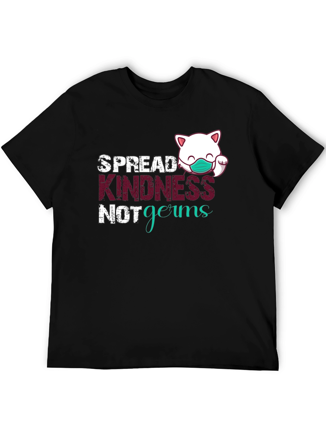 Spread Kindness Not Germs Graphic Tee