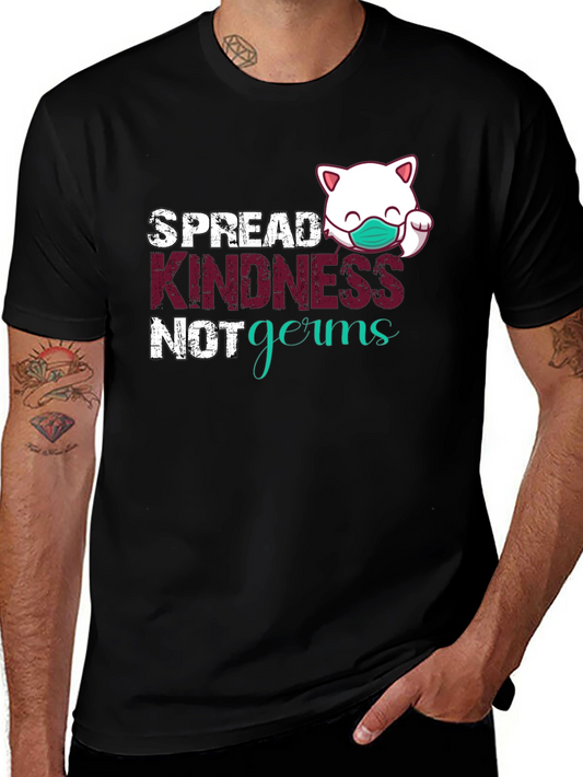 Spread Kindness Not Germs Graphic Tee