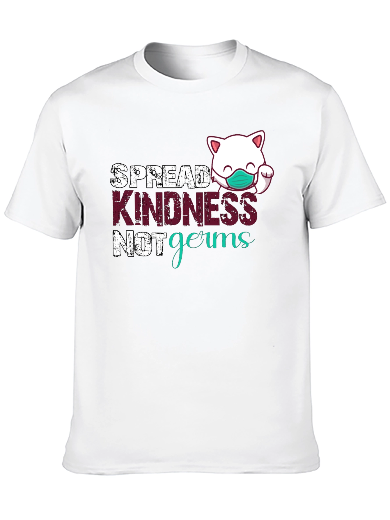 Spread Kindness Not Germs Graphic Tee