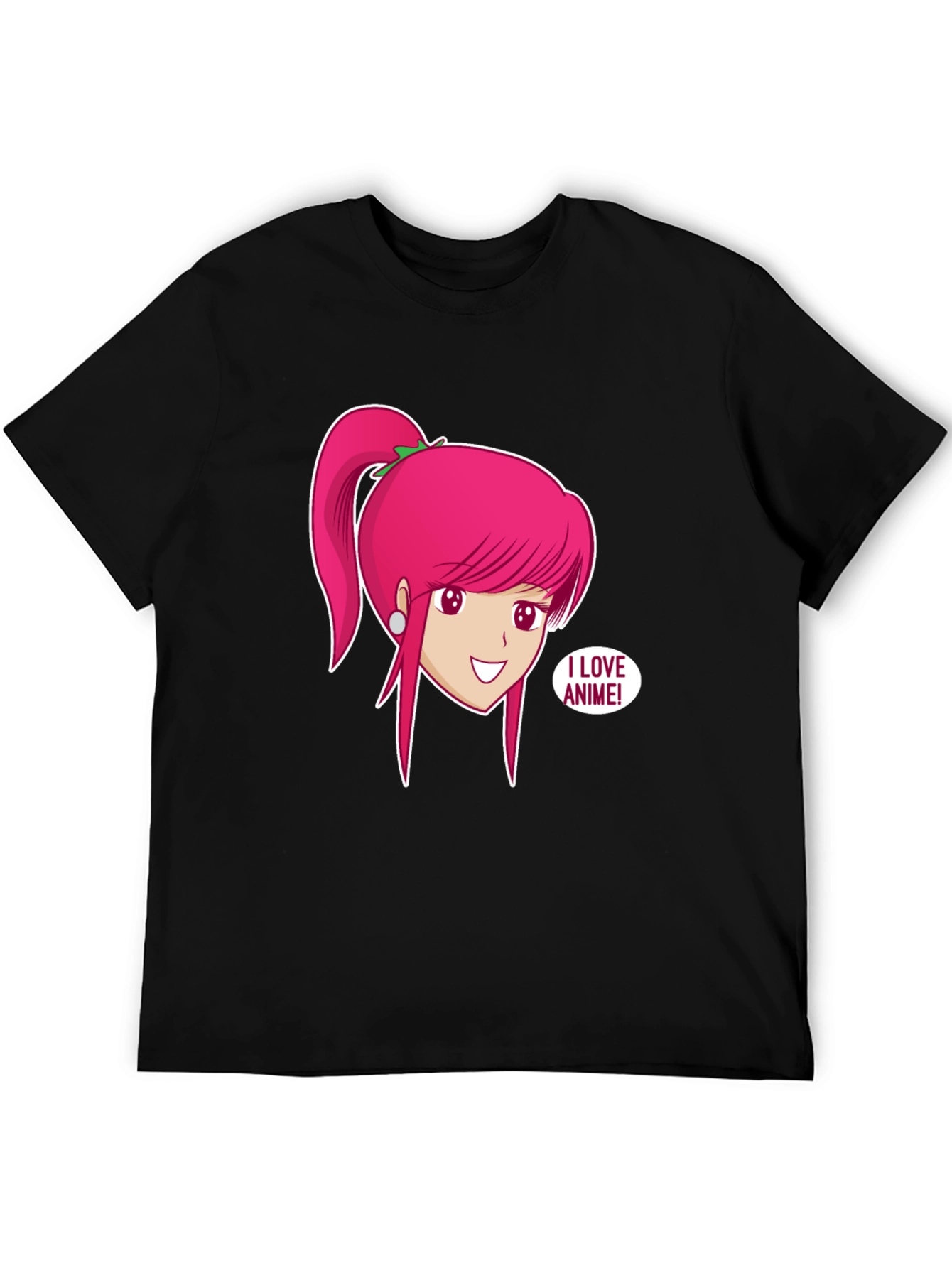 Anime Lover Black T-Shirt