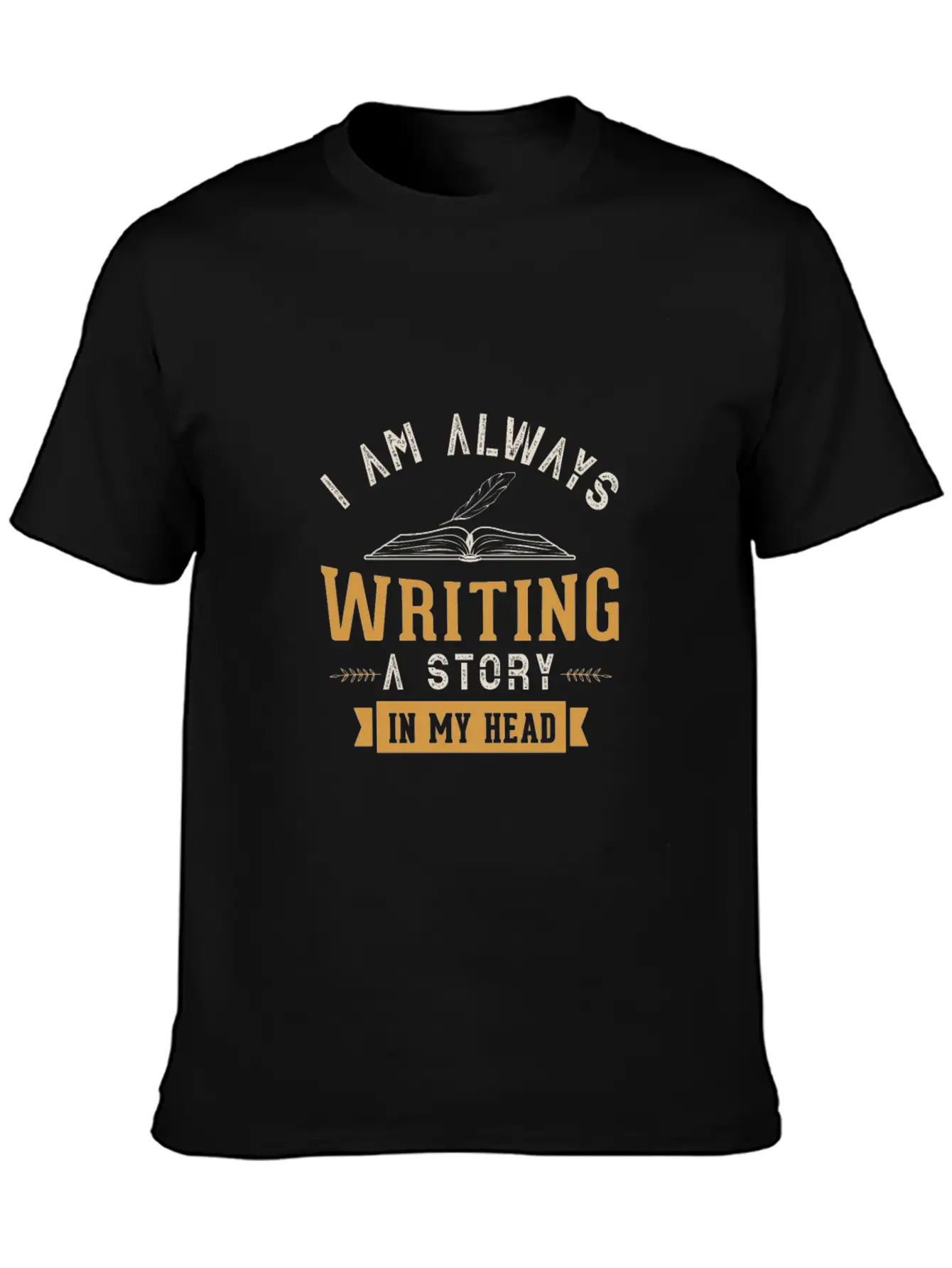 Writer Author Design For A Writing Fan Stylish Everyday T-Shirt – Unisex Basic Cotton Tee