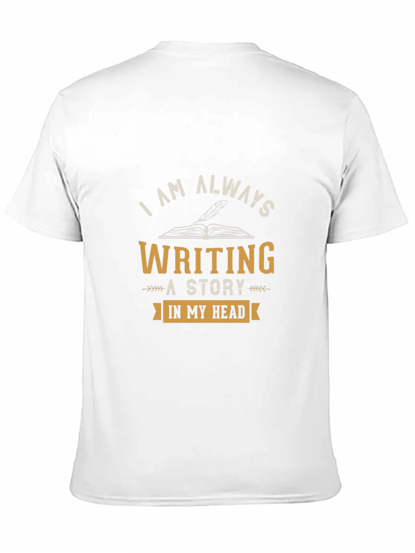 Writer Author Design For A Writing Fan Stylish Everyday T-Shirt – Unisex Basic Cotton Tee
