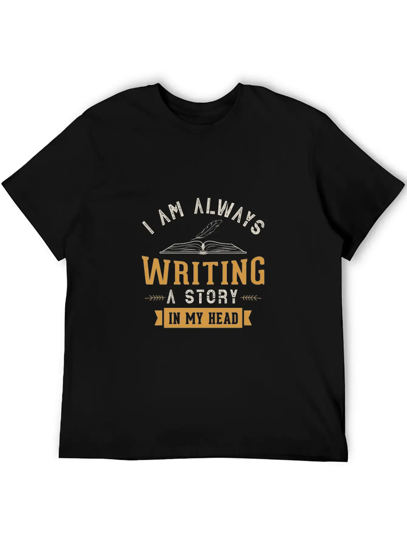 Writer Author Design For A Writing Fan Stylish Everyday T-Shirt – Unisex Basic Cotton Tee