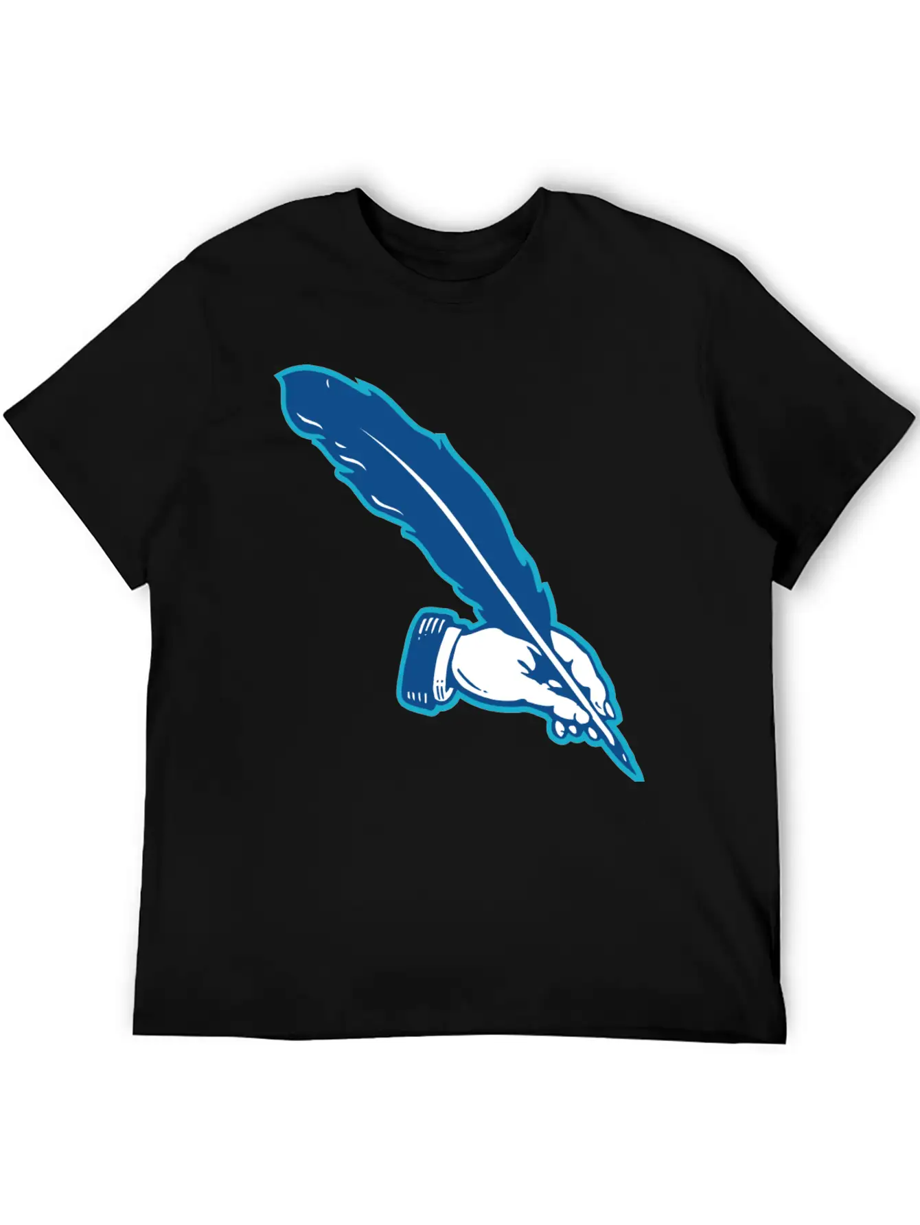 Writer Hand Stylish Everyday T-Shirt – Unisex Basic Cotton Tee