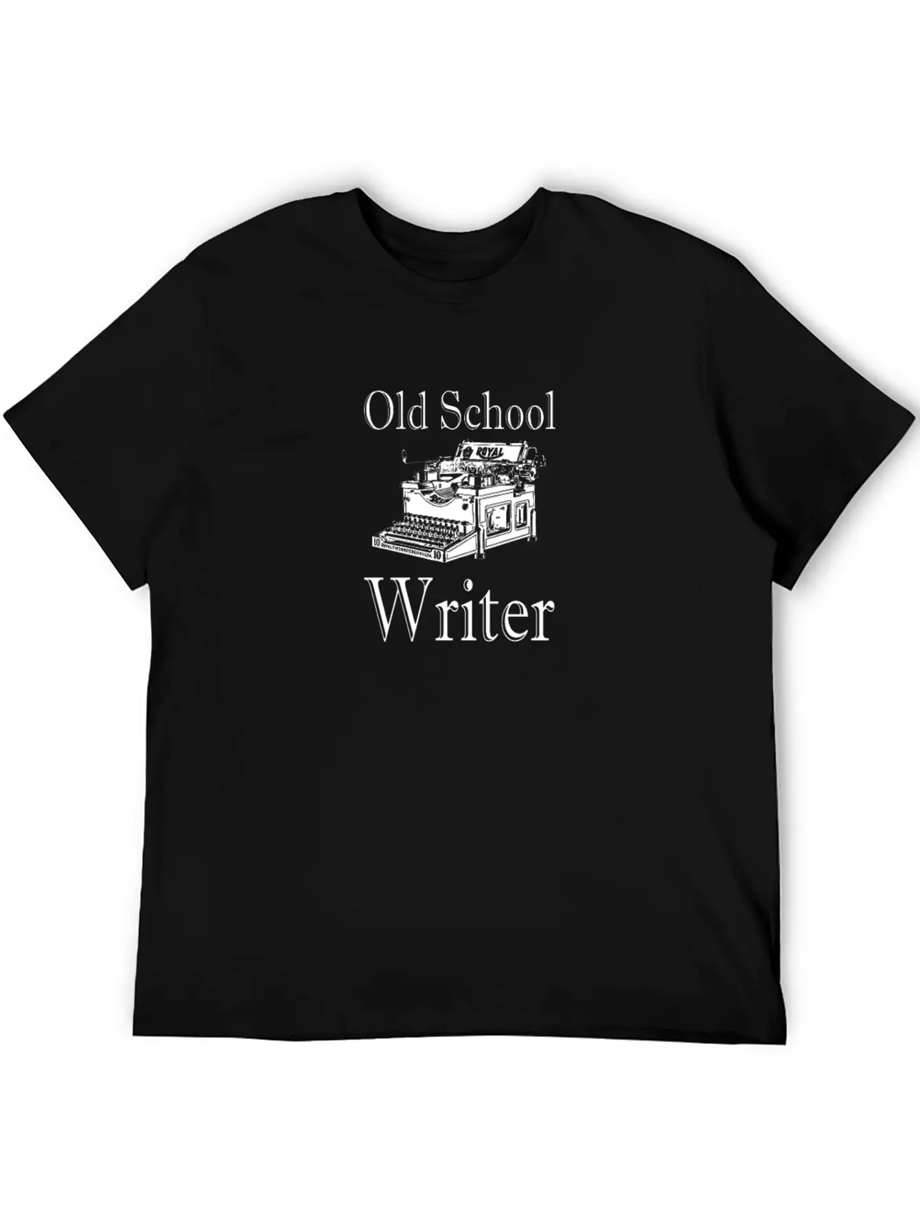 Writer - Old School Writer Stylish Everyday T-Shirt – Unisex Basic Cotton Tee