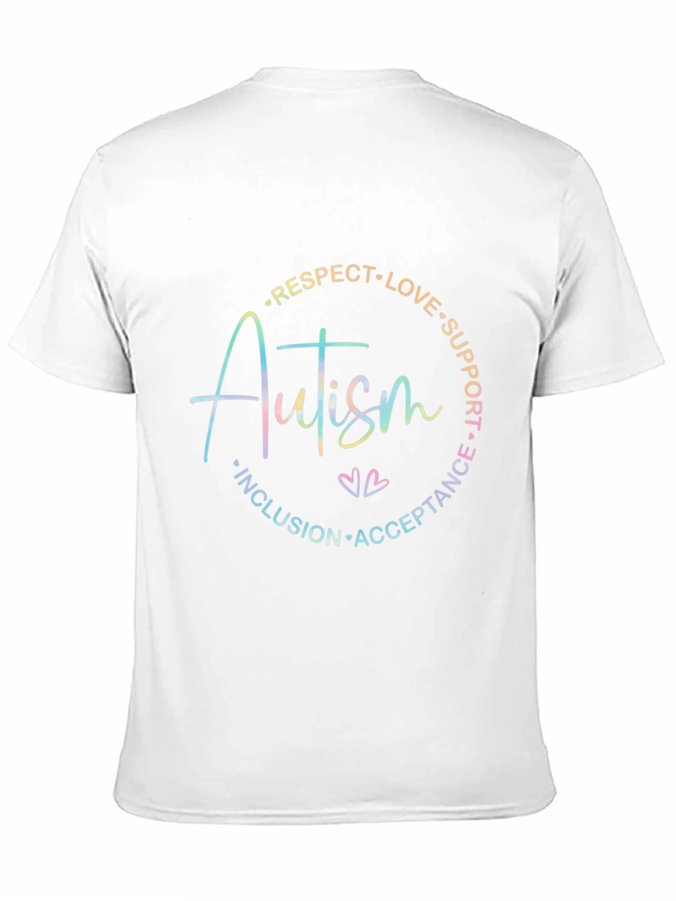 Autism Awareness Graphic Tee - Respect Love Support