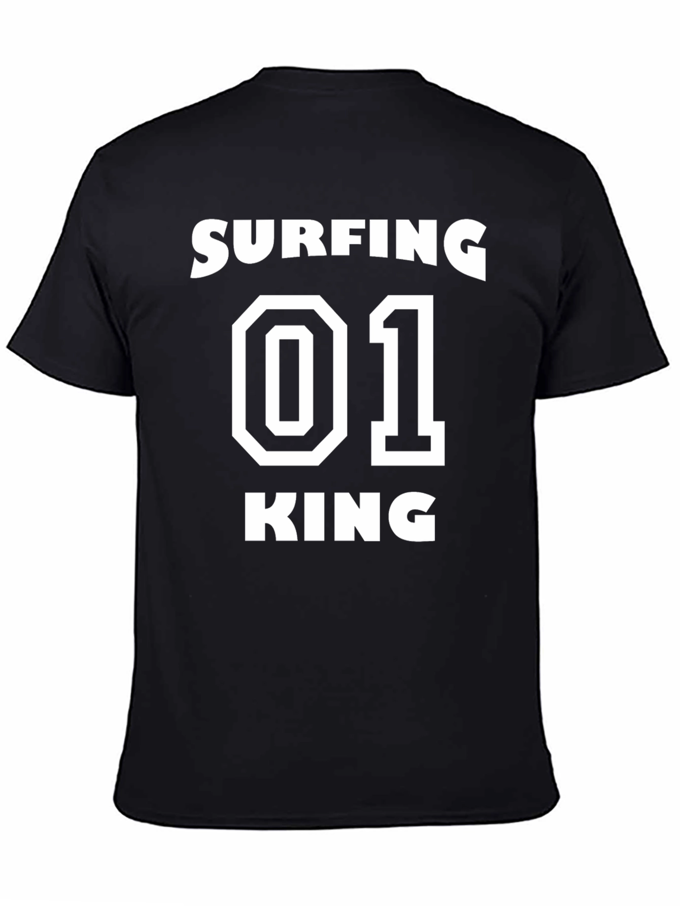 Surfing King T-Shirt - Number 01 Graphic Tee