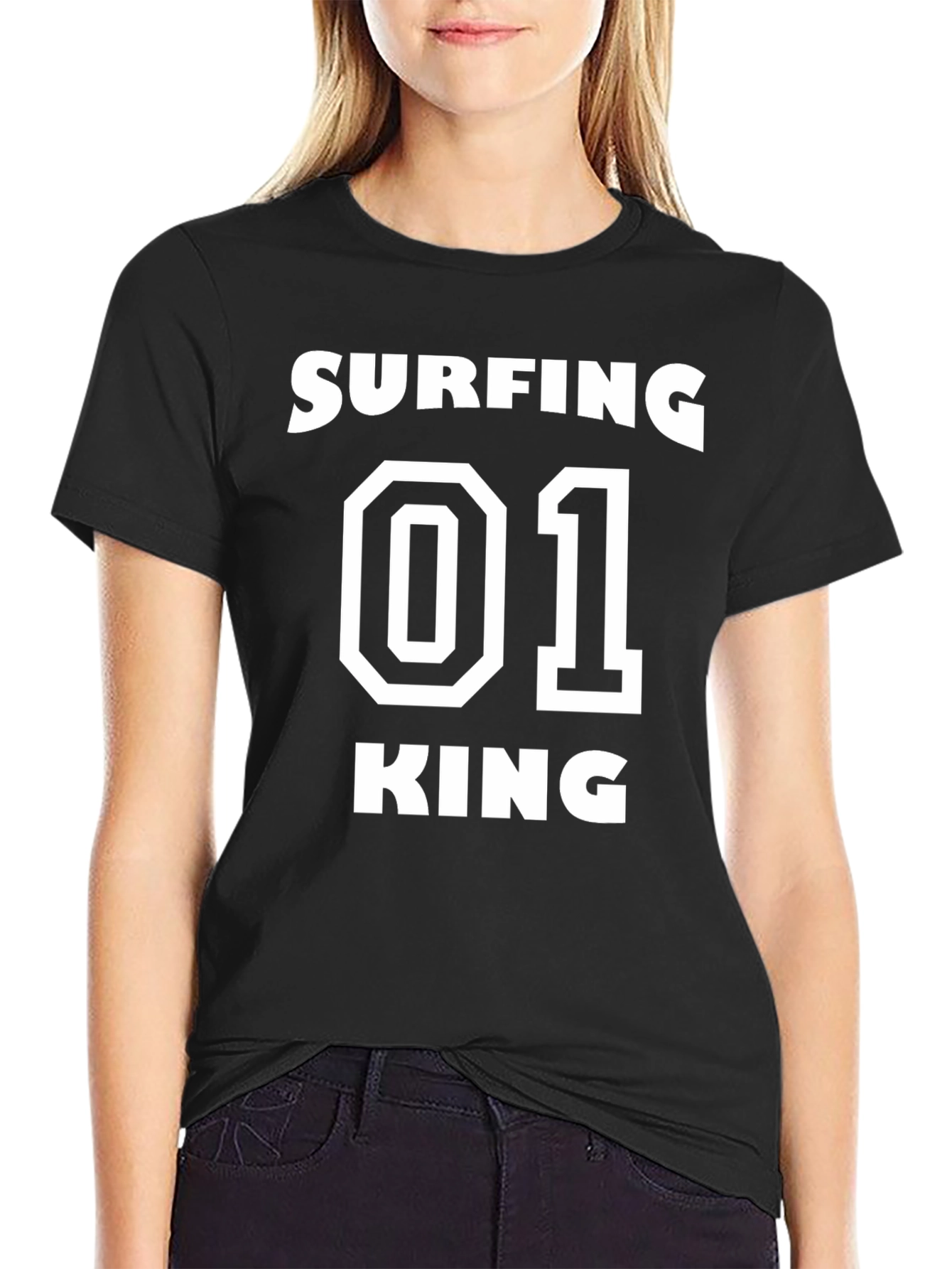 Surfing King T-Shirt - Number 01 Graphic Tee