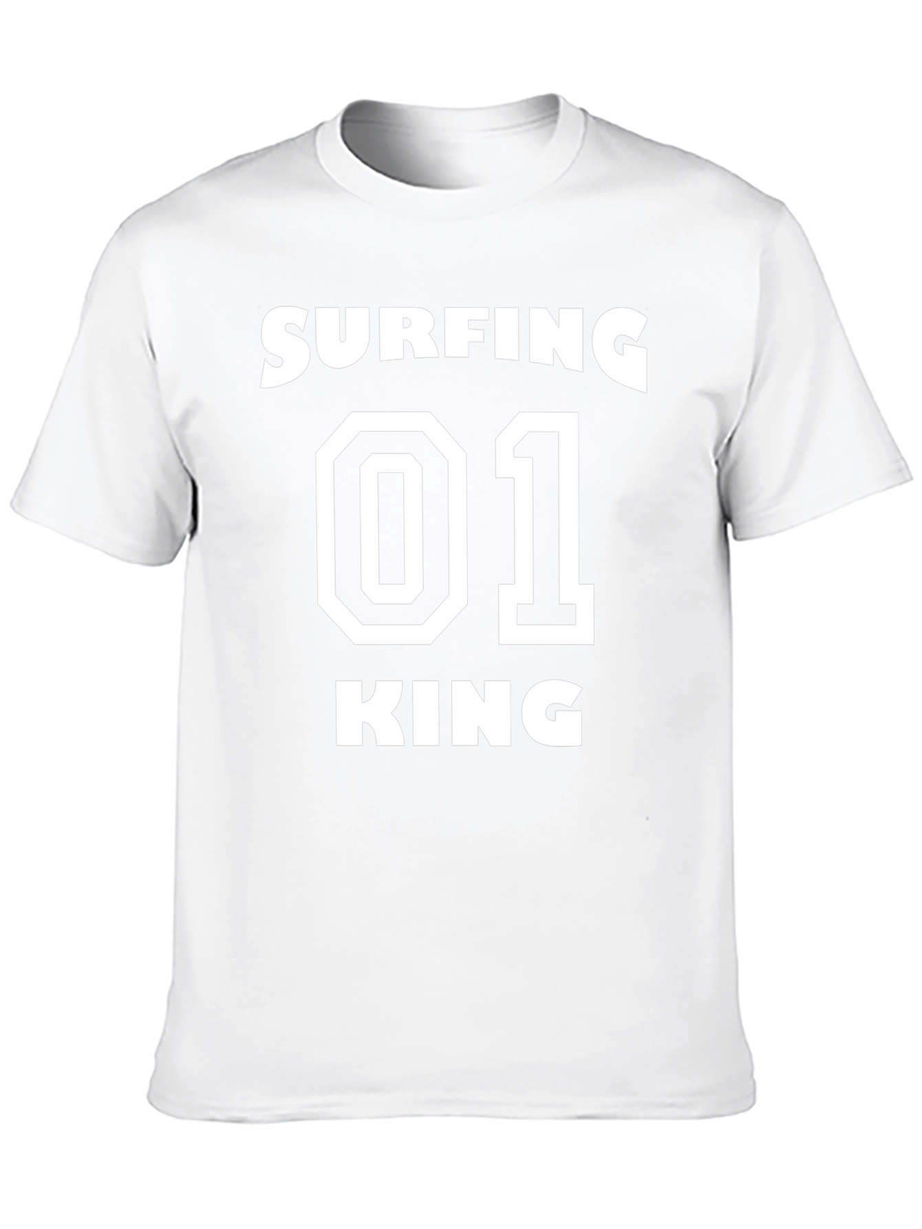 Surfing King T-Shirt - Number 01 Graphic Tee