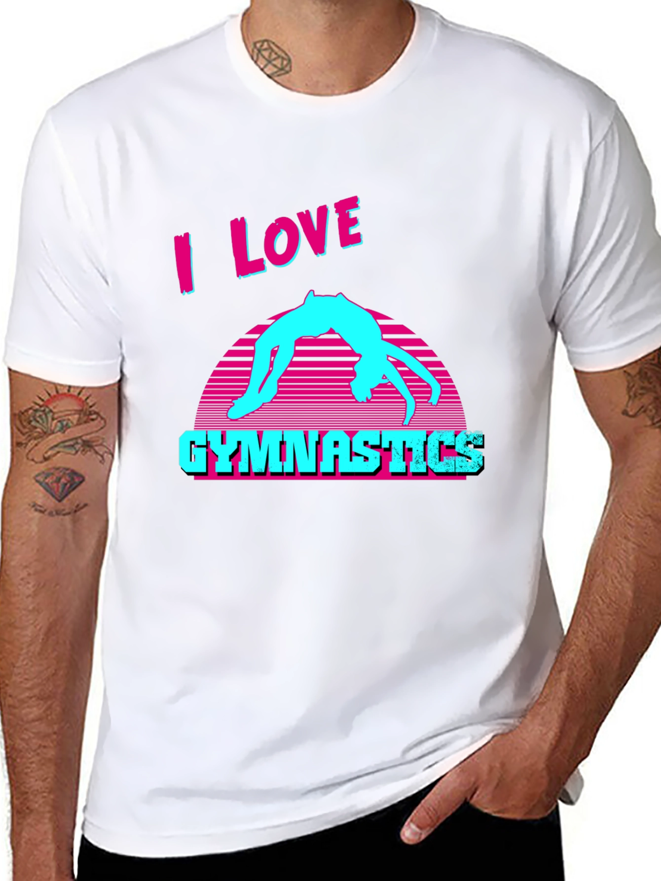 I Love Gymnastics T-Shirt