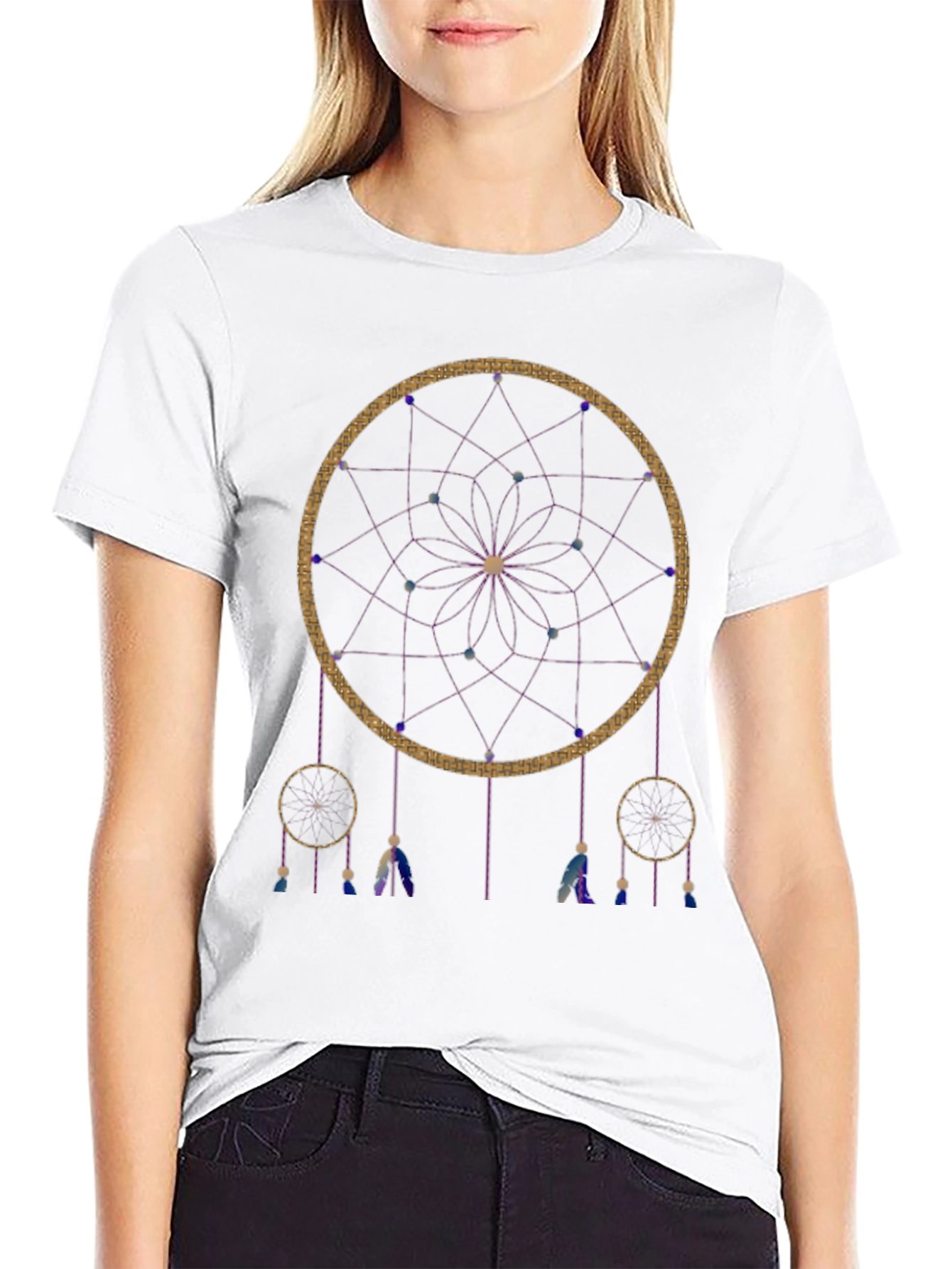 Dreamcatcher Graphic Tee - Boho Style Shirt