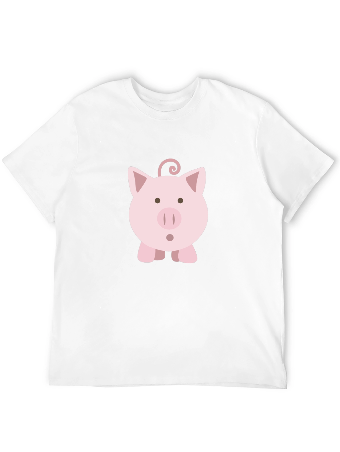 Pig Graphic Black Tee - Casual Cotton Comfort