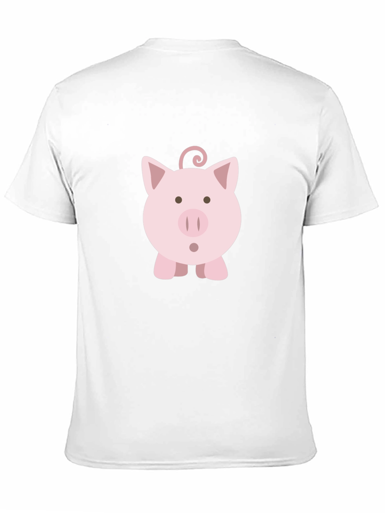Pig Graphic Black Tee - Casual Cotton Comfort